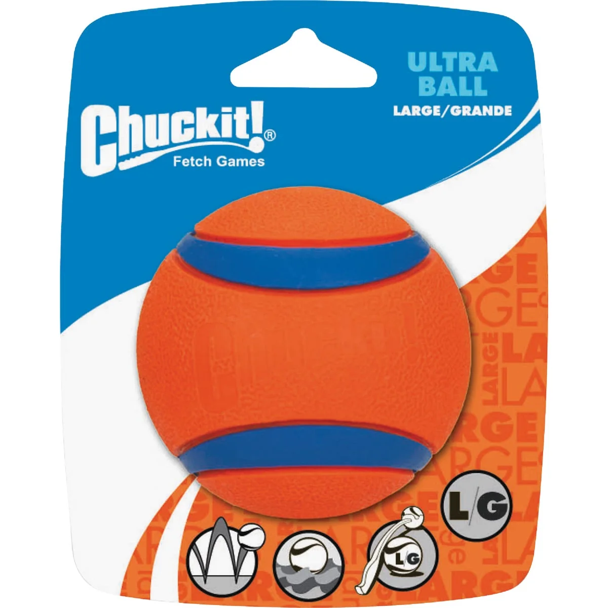 Detailed Chuckit Large Ultra Ball Elegant