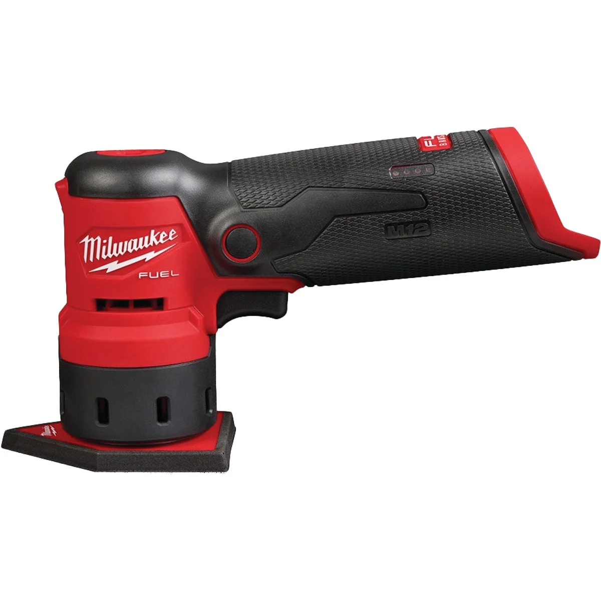 Long-Lasting Milwaukee M12 FUEL Brushless Cordless Orbital Detail Sander Tool Only Recyclable