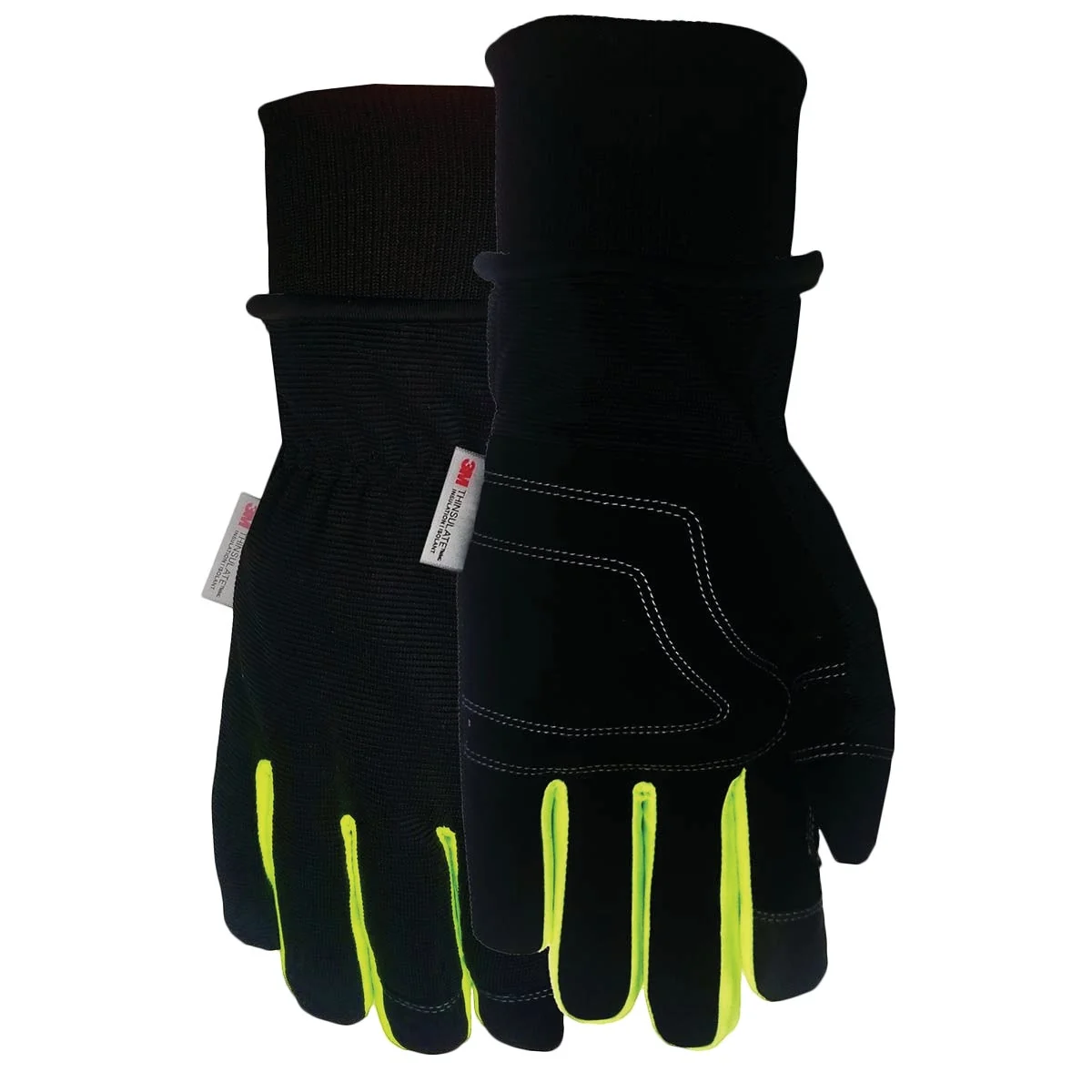 Powerful Midwest Gloves Gear Max Performance Men's XL Thinsulate Lined Work Glove with Snow Cuff Elegant