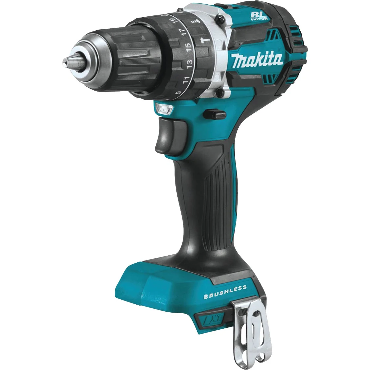 Effective Makita 18-Volt LXT Lithium-Ion Brushless 1 2 In. Compact Cordless Hammer Drill Tool Only Fast