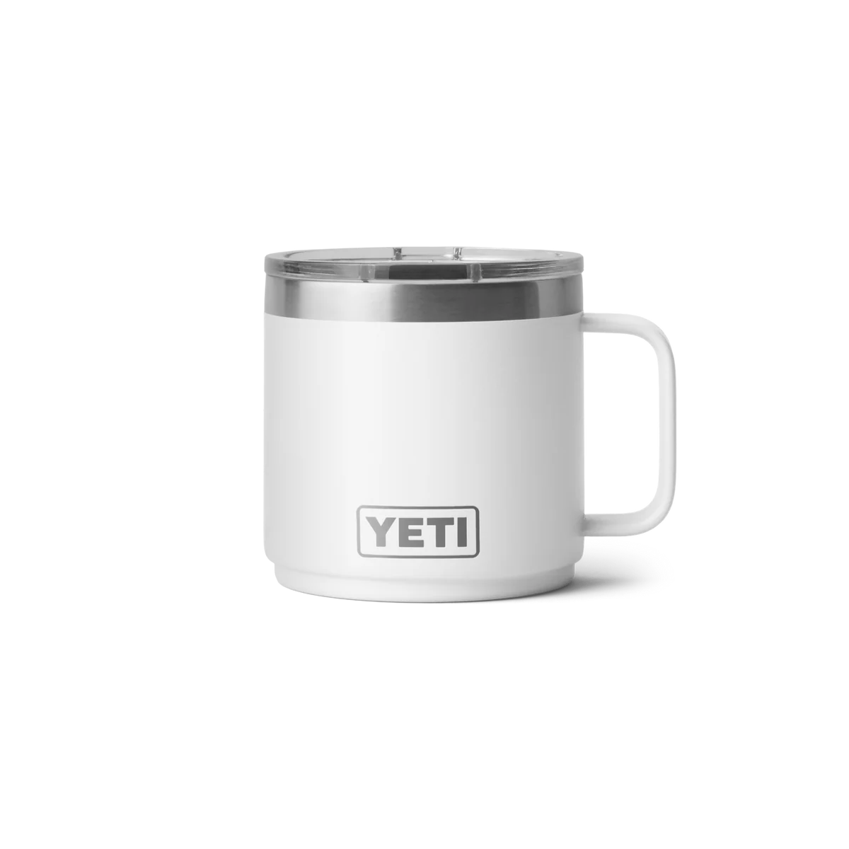 Natural Yeti Rambler 14oz Stackable Mug White Secure