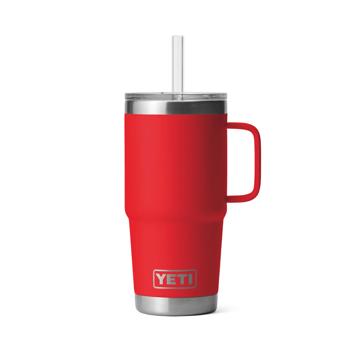 Smart Yeti Rambler 25oz Straw Mug Rescue Red Efficient