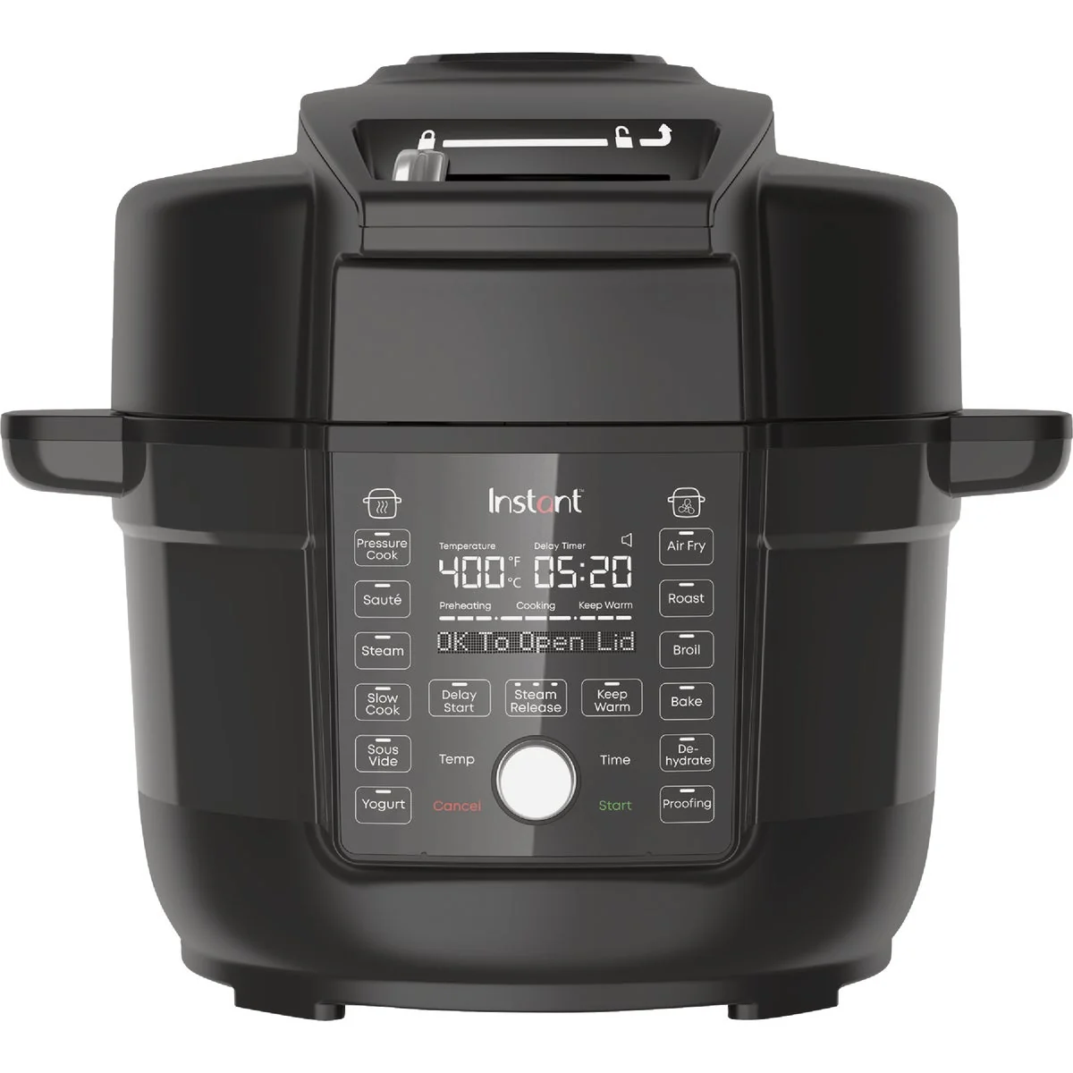 Durable Instant Pot Duo Crisp 6.5 Qt. Air Fryer Multi-Cooker with Lid Carefully Designed