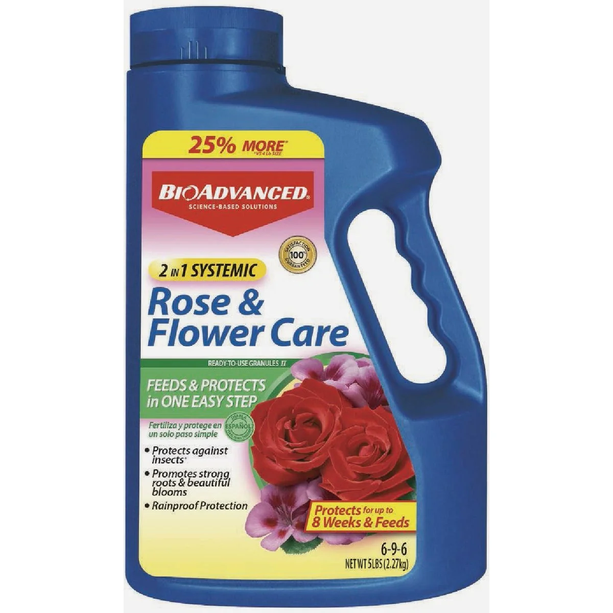 Original Design BioAdvanced 2-In-1 Rose Flower Care Granules 5 Lb. Official