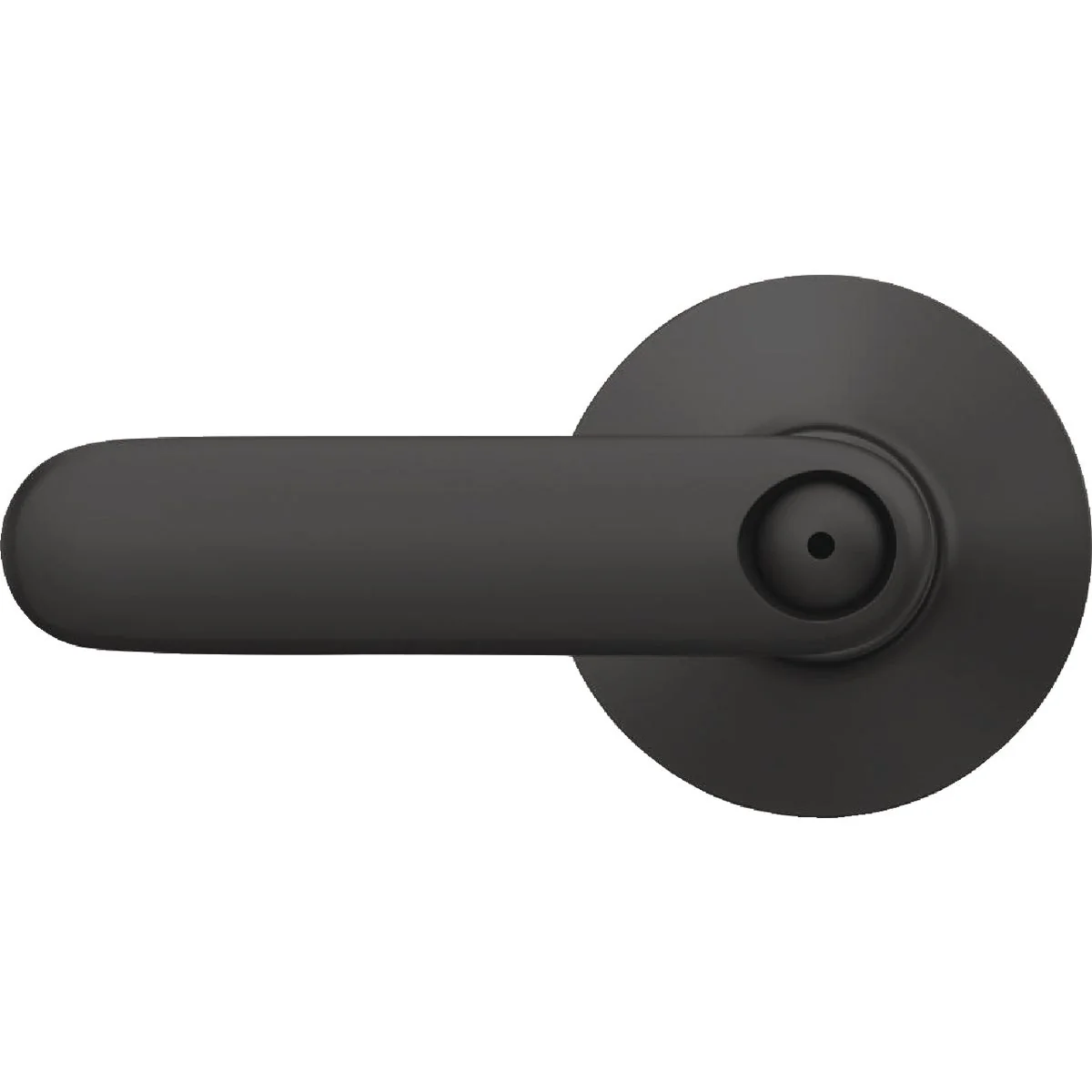 Modern Schlage Davlin Lever Bed Bath Lock in Matte Black Trusted