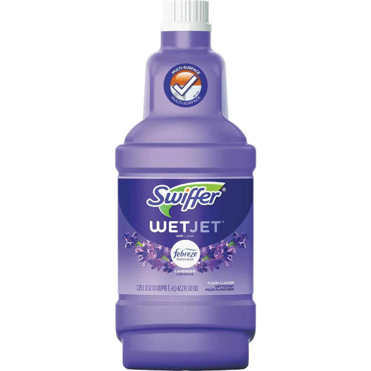 Recyclable Swiffer Wet Jet 42.2 Oz. Lavender Floor Cleaner High-Grade