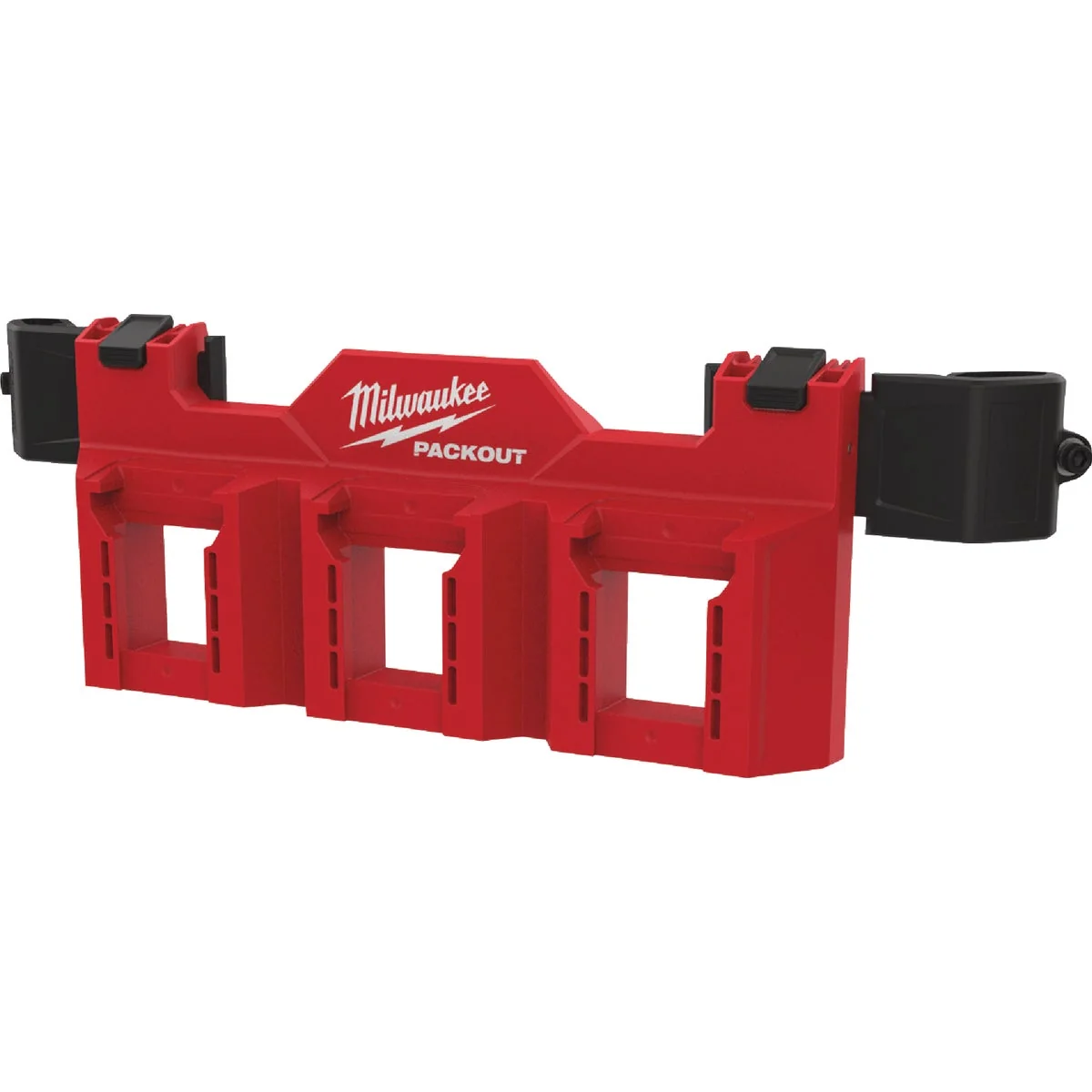 Pure Milwaukee PACKOUT Tool Box M18 Battery Rack Attachment Fine
