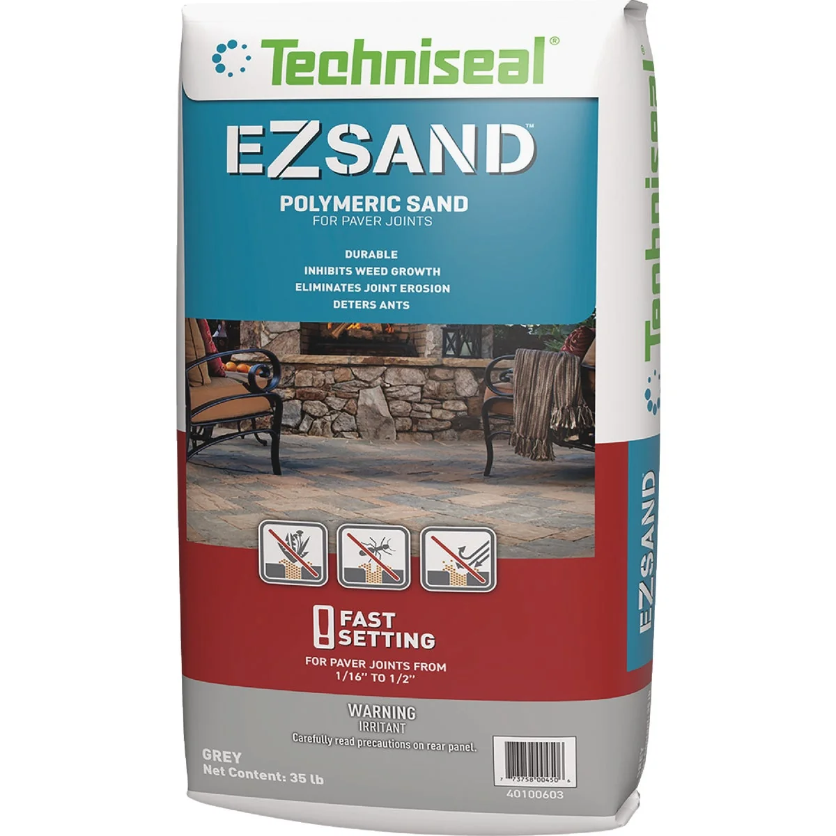 Crafted Techniseal EZSAND Grey 35 Lb. Fine