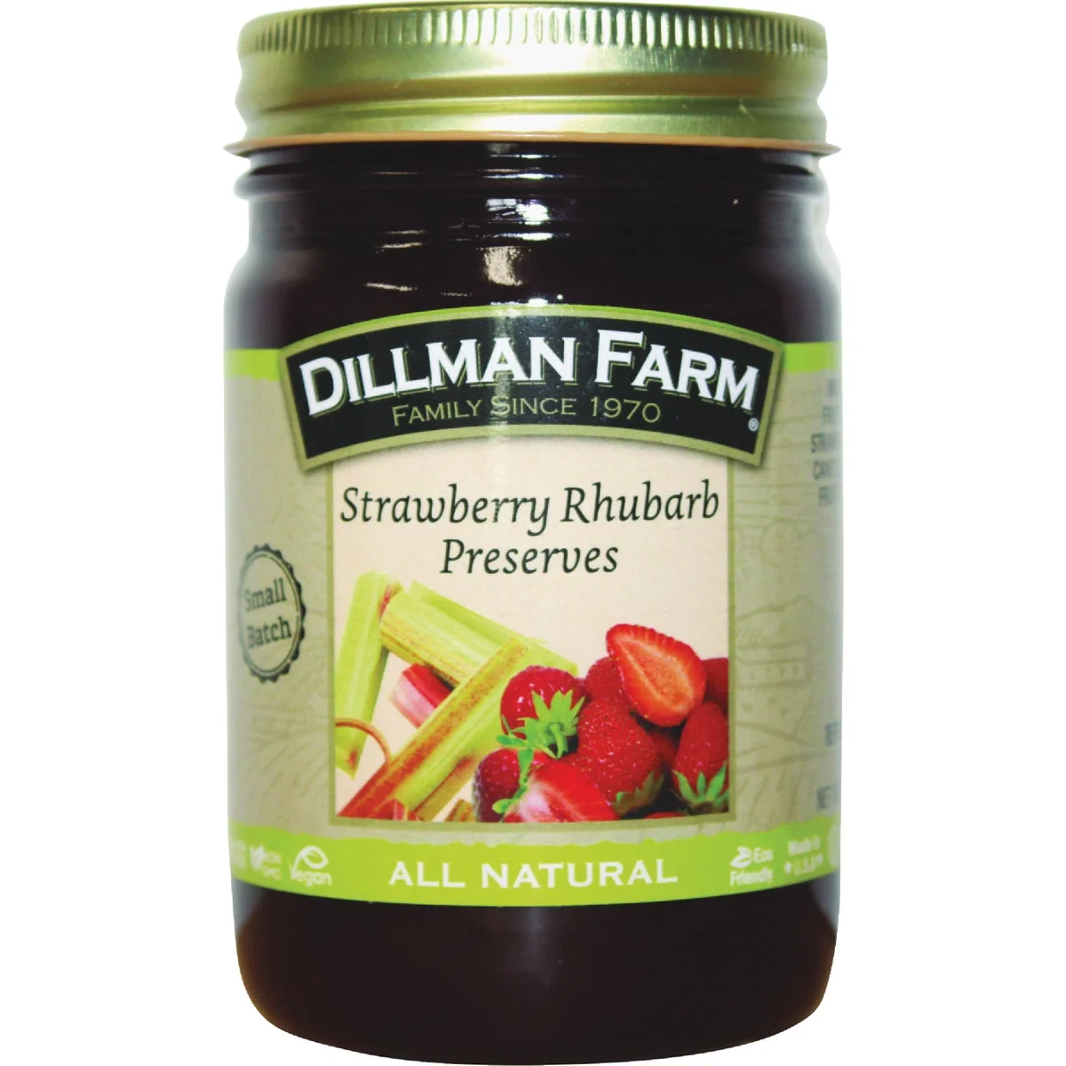 Convenient Dillman Farm Strawberry Rhubarb Preserves Smooth