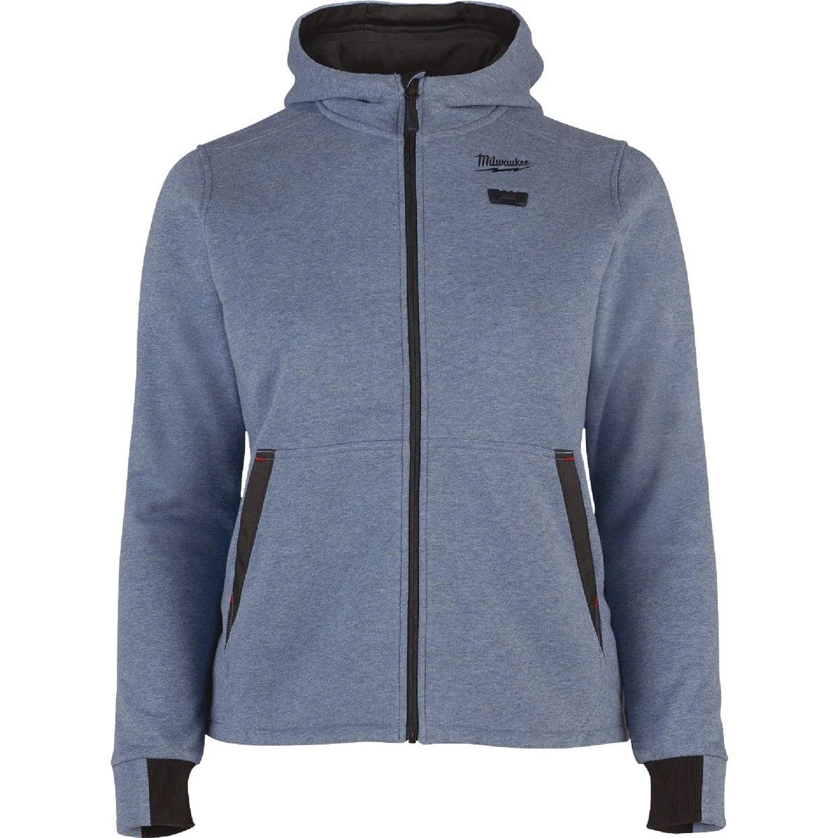 Minimalist Milwaukee M12 Women's Large Blue Full-Zip Heated Hoodie Kit Fashionable