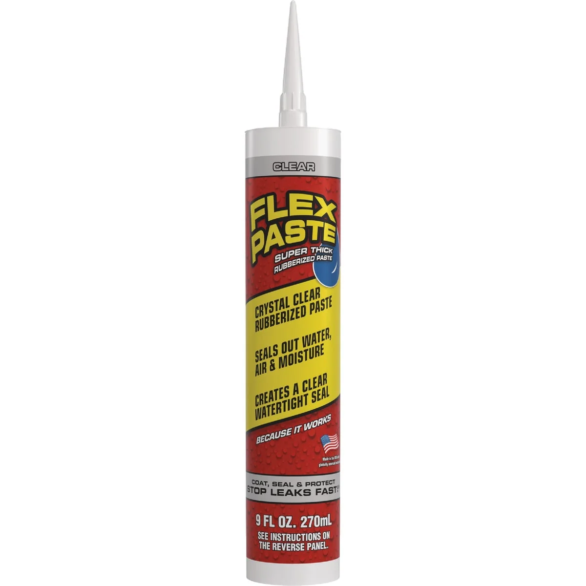 Dependable Flex Paste 9 Oz. Clear Cartridge Elegant