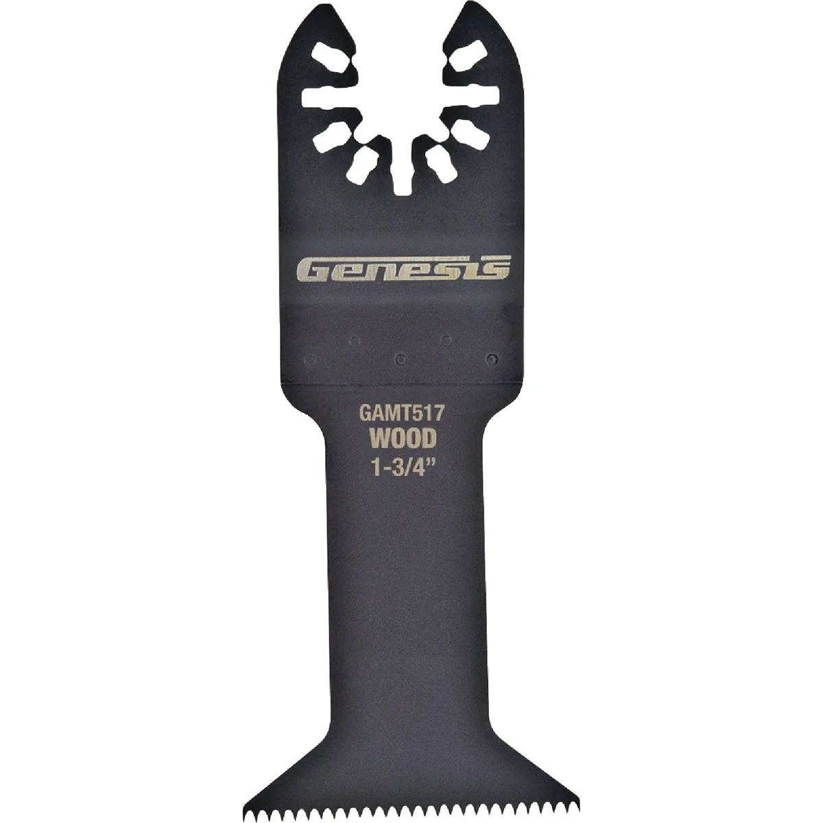 Expertly Made Genesis 1-3 4 In. HCS Coarse Tooth Flush Cut Oscillating Blade 2-Pack Proven