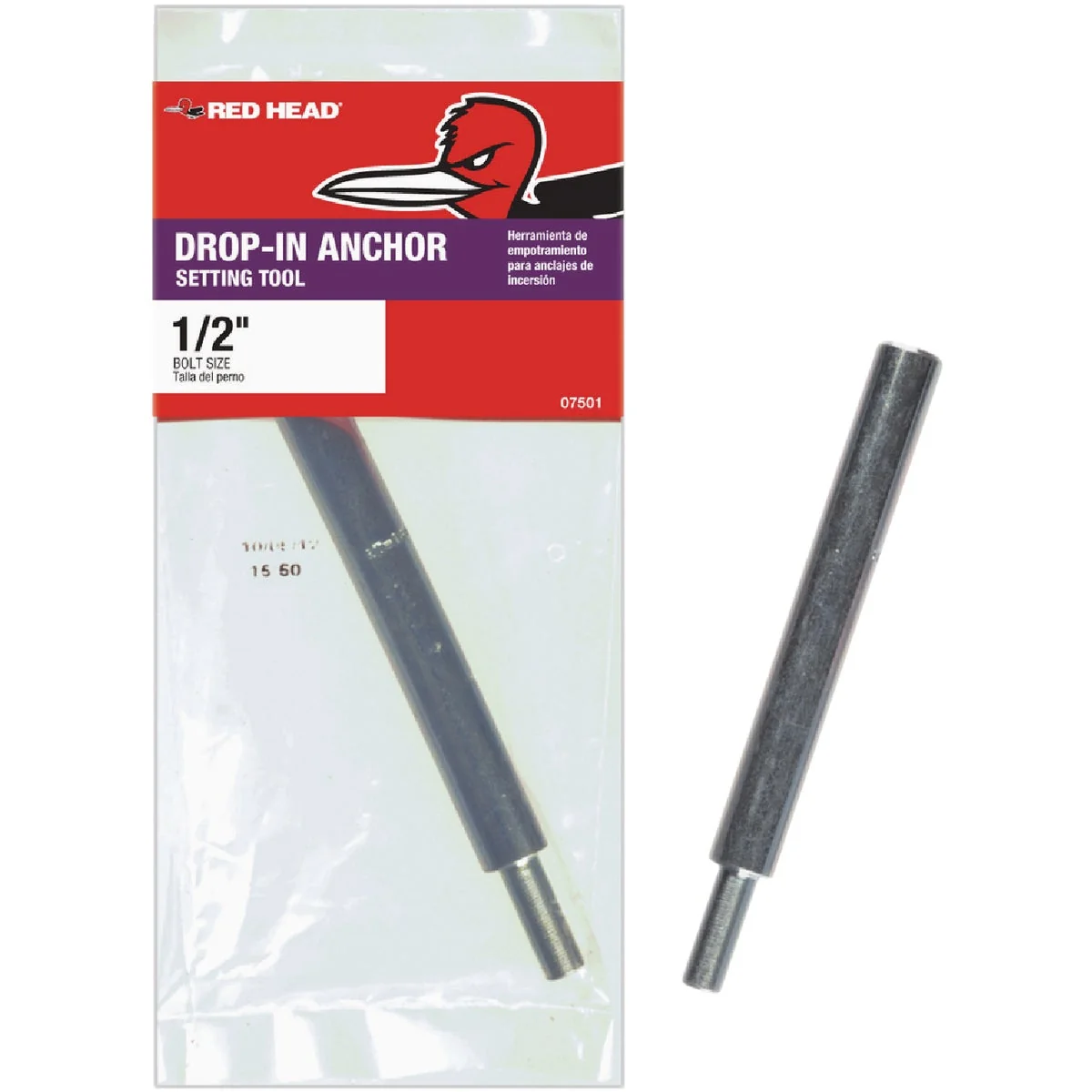 Professional Red Head 1 2 In. Hollow-Core Drop-In Anchor Setting Premium