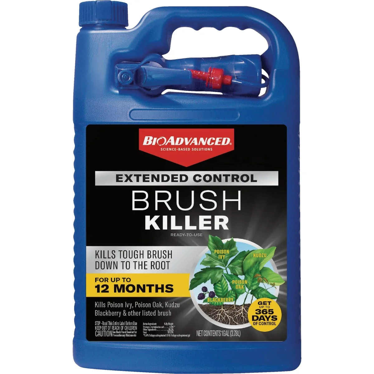 First-Class BioAdvanced Extended Control 1 Gal. Ready To Use Trigger Spray Brush Killer Clean
