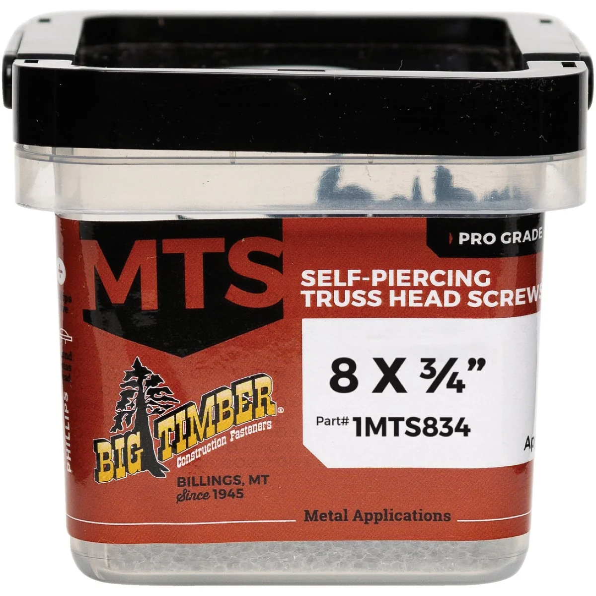 Exceptional Big Timber 8 x 3 4 In. Modified Truss Head Sharp Point Wood Screw 1 Lb. Organic