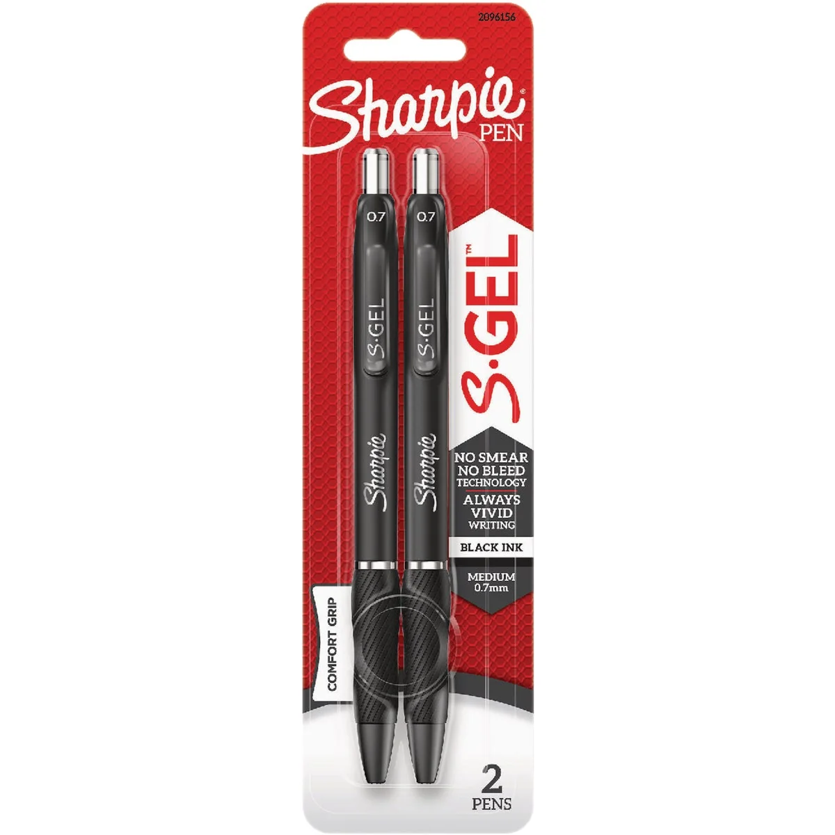 Innovative Sharpie S-Gel Black Medium Point Gel Pen 2-Pack Relaxed