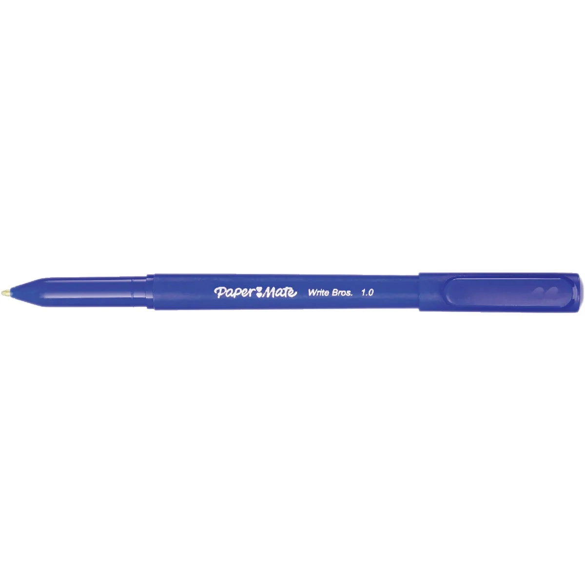 Efficient Paper Mate Write Bros. Blue Ball Point Pen 10-Pack Powerful