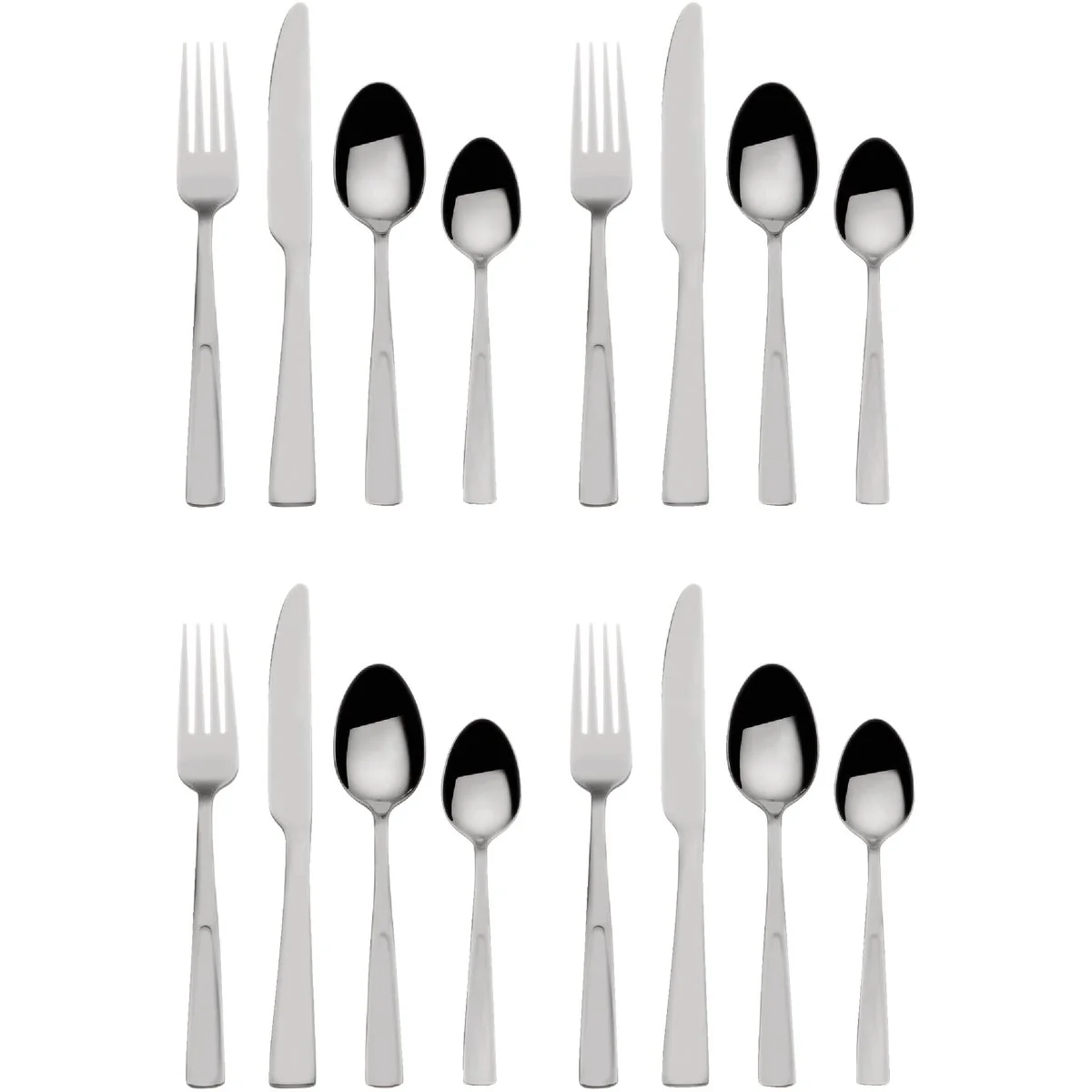 Outstanding Pfaltzgraff Danford Stainless Steel Flatware Set 16-Piece Fast
