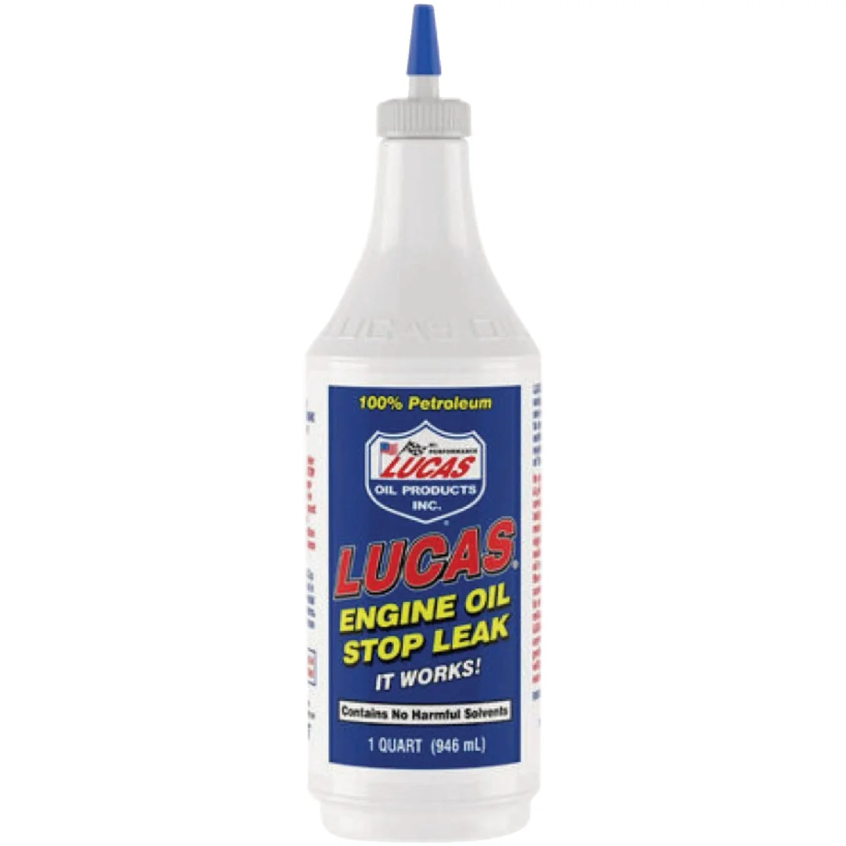 Refined Lucas Oil 1 Qt. Engine Oil Stop Leak Recyclable