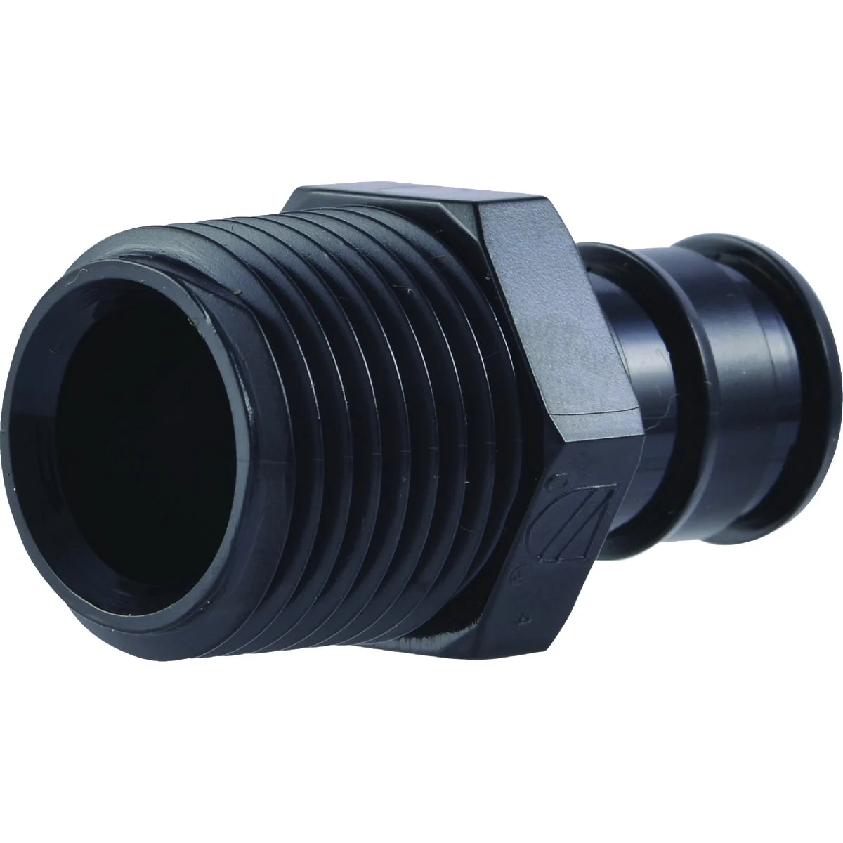 Recyclable SharkBite 1 2 In. Barb x 1 2 In. MNPT Poly PEX-A Adapter 5-Pack Soft