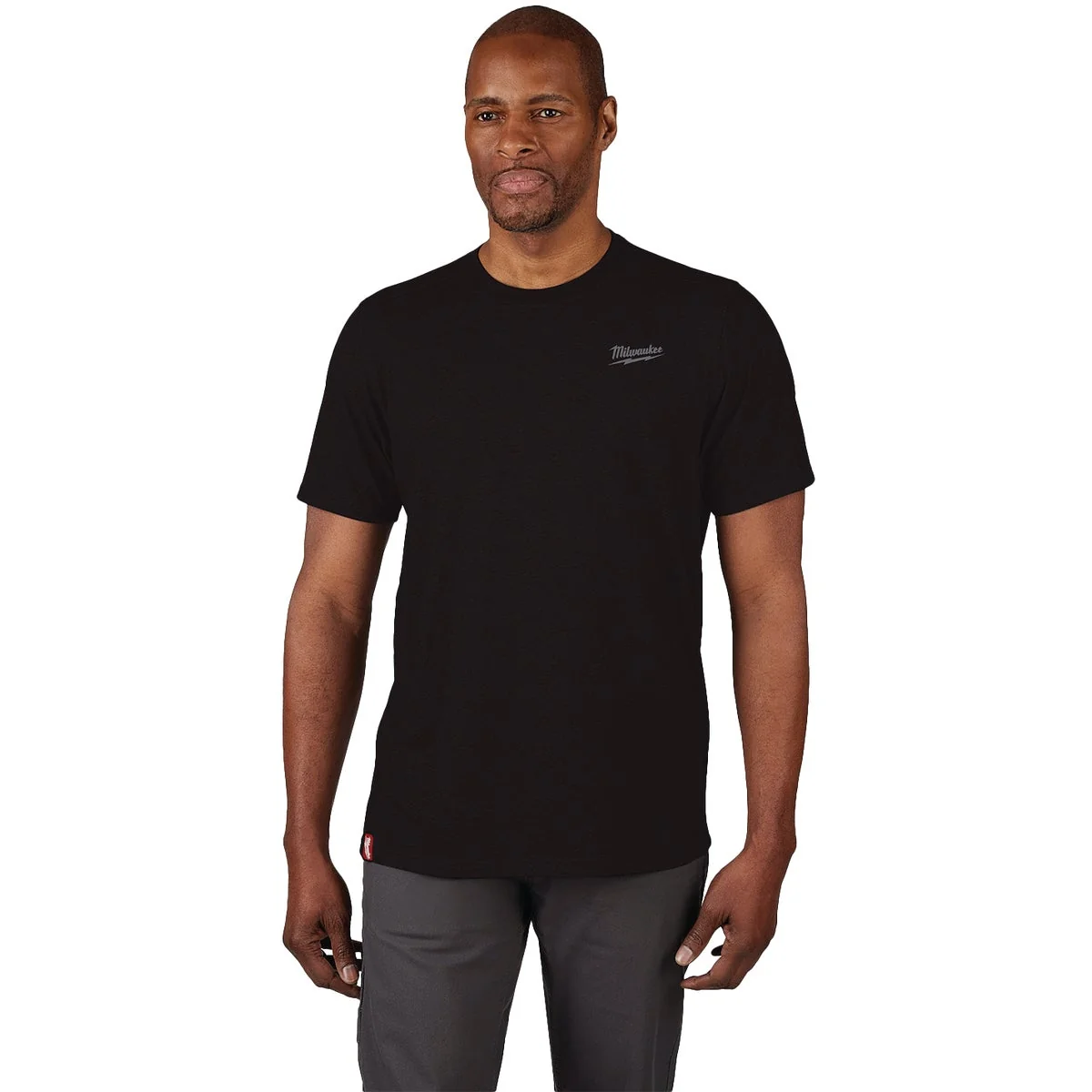First-Class Milwaukee FLEX Men's Medium Black Hybrid Short Sleeve Work Shirt Convenient