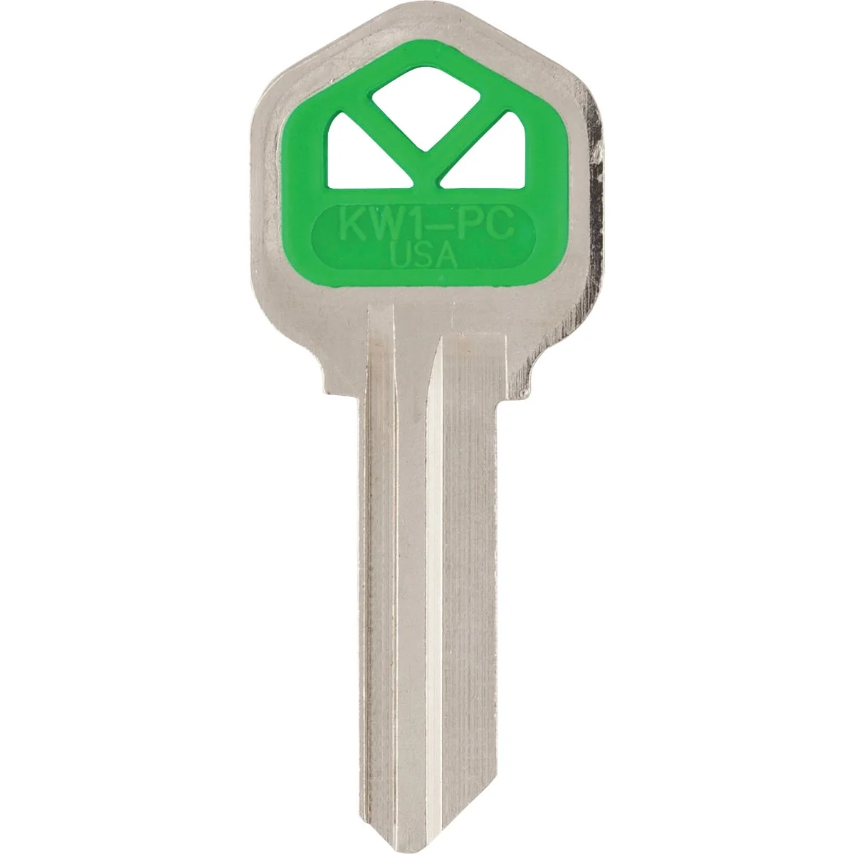 Safe ILCO Kwikset Design Decorative House Key KW1-Green 5-Pack Versatile