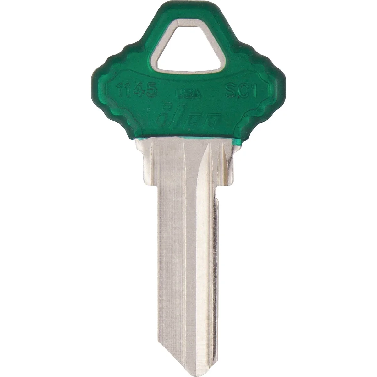 Relaxed ILCO Schlage Design Decorative House Key SC1-Teal 5-Pack User-Friendly