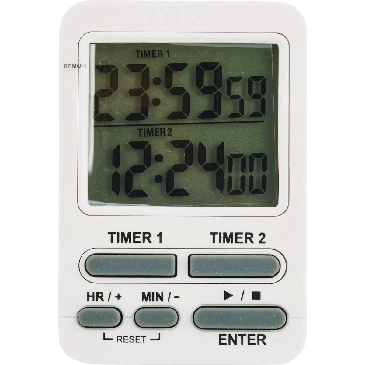 Genuine Taylor Dual Event Digital Timer With Clock Organic