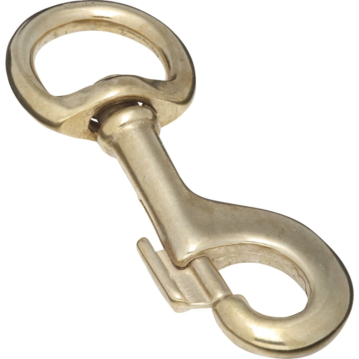 Prestigious National 3172 1-1 4 In. x 5 In. Bronze Bolt Swivel Round Eye Snap Secure