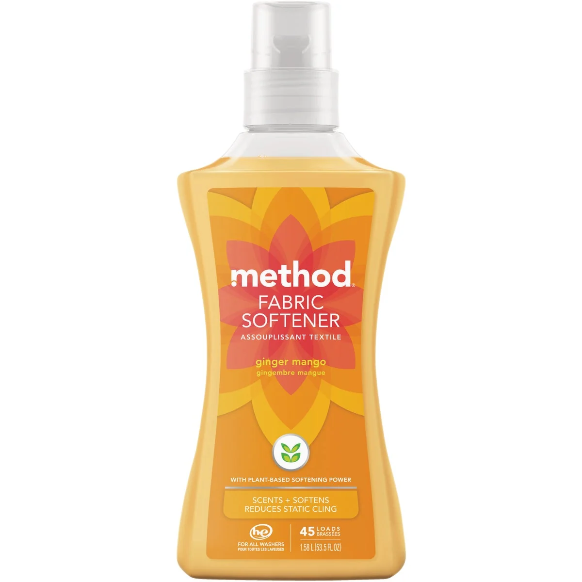 Practical Method 53.5 Oz. Ginger Mango Liquid Fabric Softener Minimalist