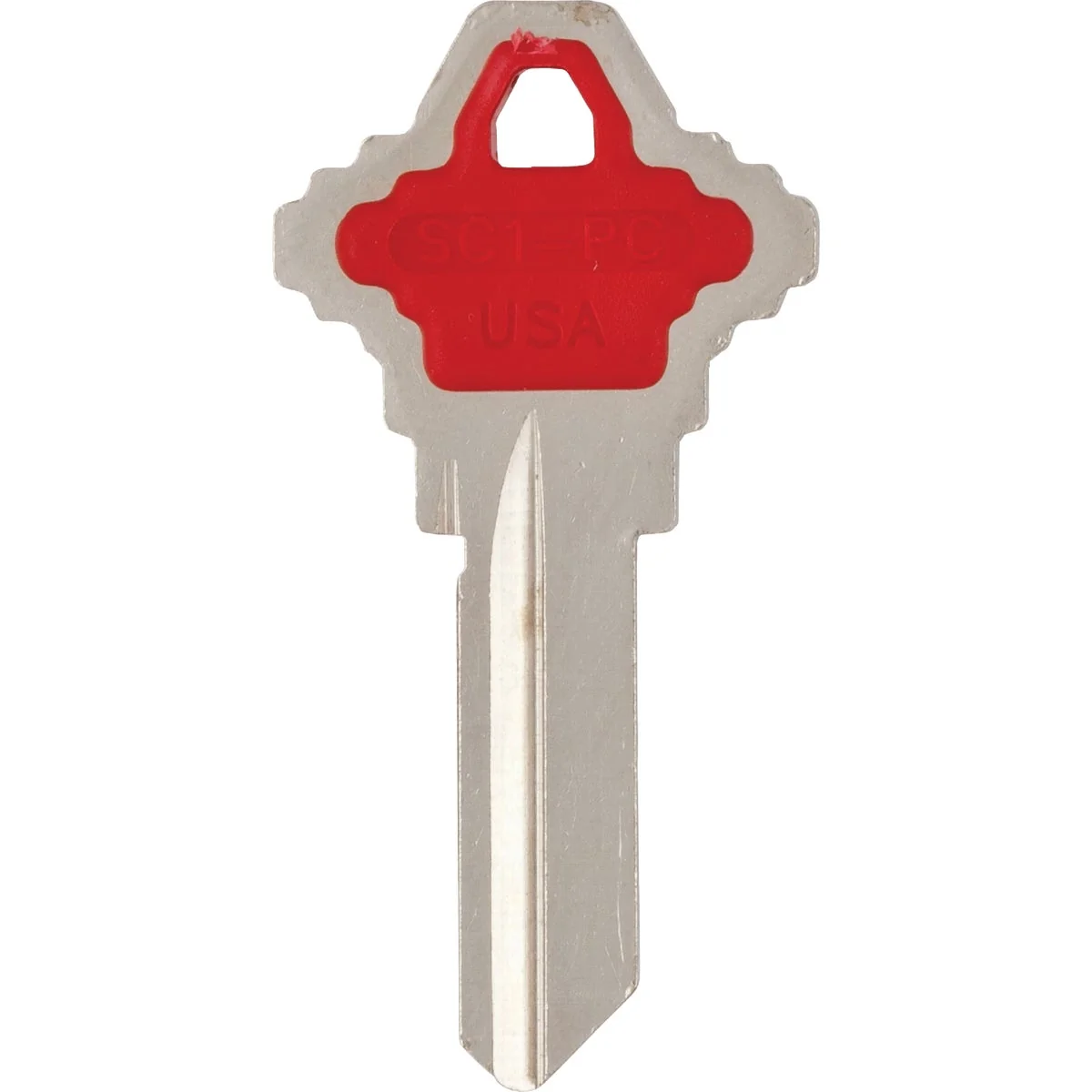 Minimalist ILCO Schlage Design Decorative House Key SC1-Red 5-Pack Enhanced