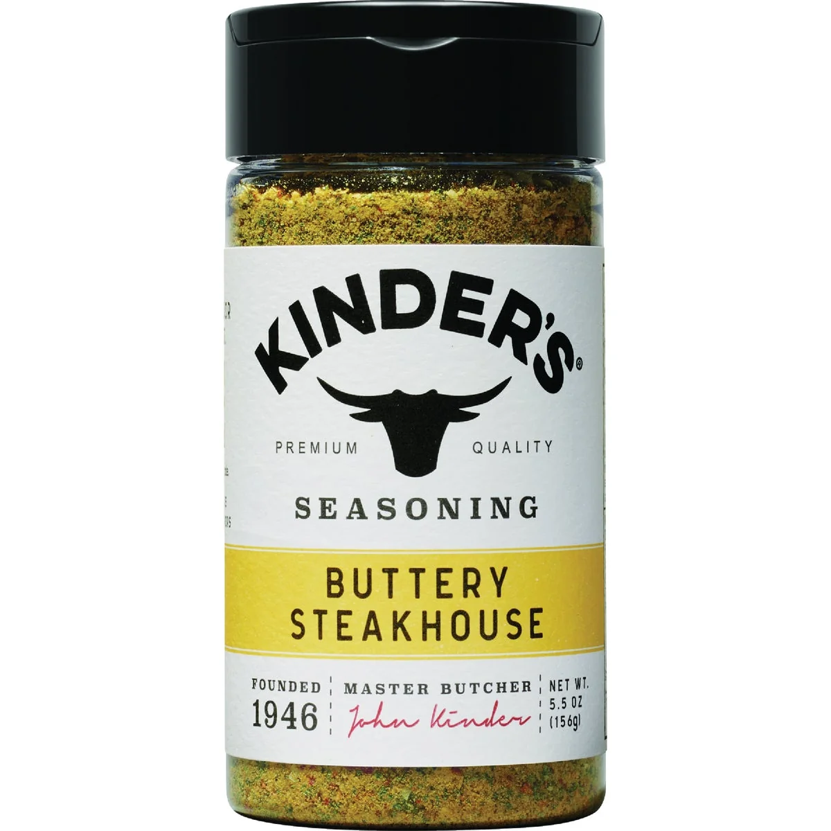 Classic Kinder's 5.5 Oz. Buttery Steakhouse Dry Rub Certified