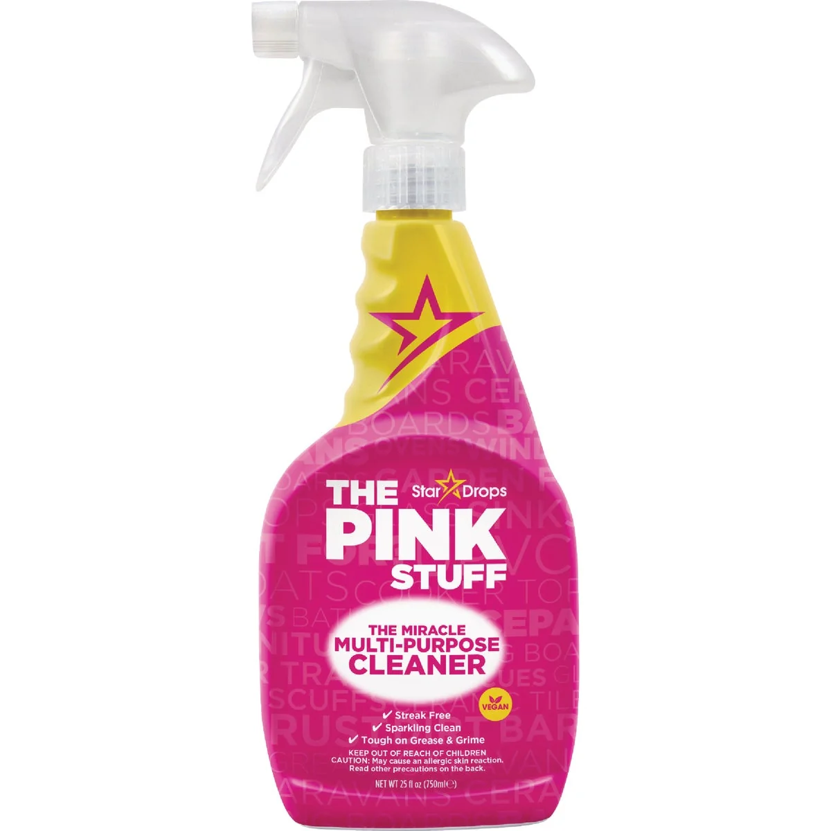 Environmentally Friendly The Pink Stuff 25.4 Oz. Multi-Purpose Spray Cleaner Effective