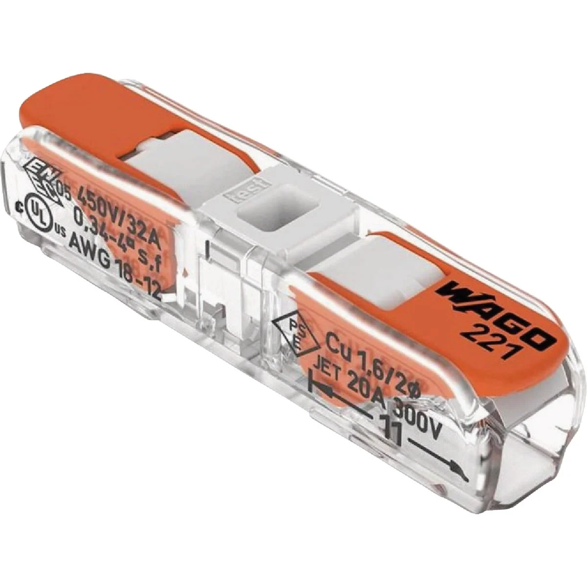 Innovative Wago Inline Splice Lever Connector 10-Pack Artisan