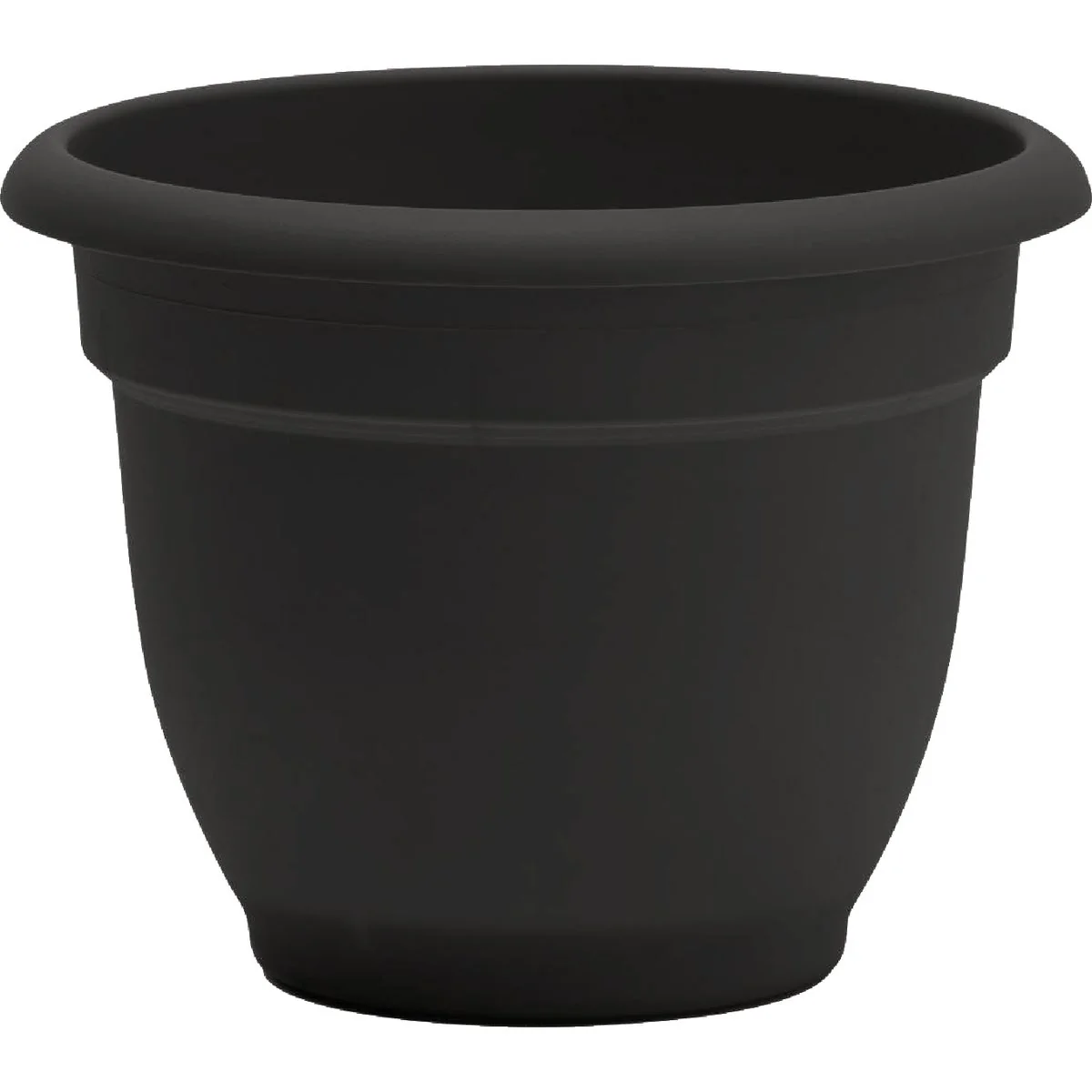 Safe Bloem Ariana 8 In. Black Planter Original