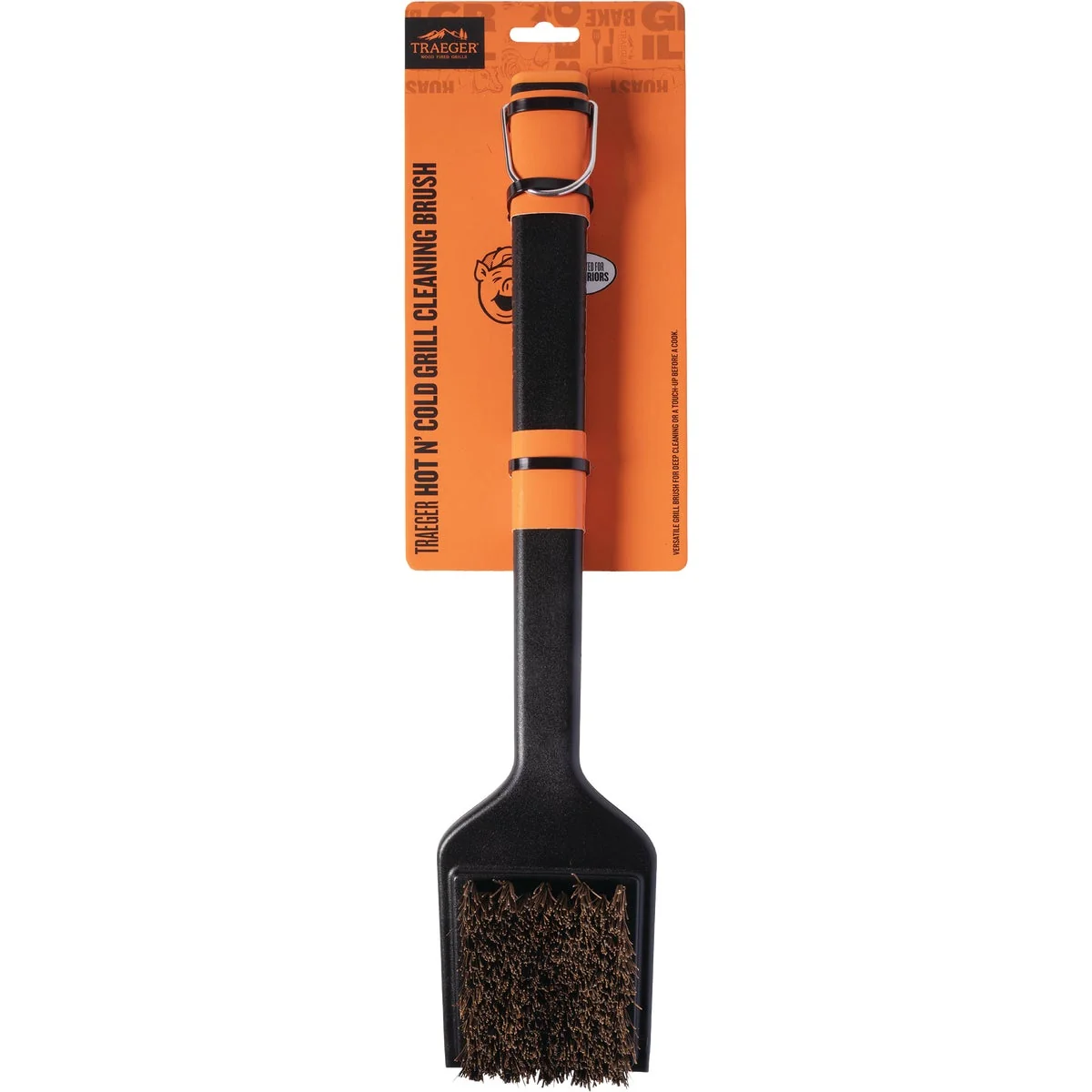 Relaxed Traeger Hot N' Cold Grill Cleaning Brush Expertly Made