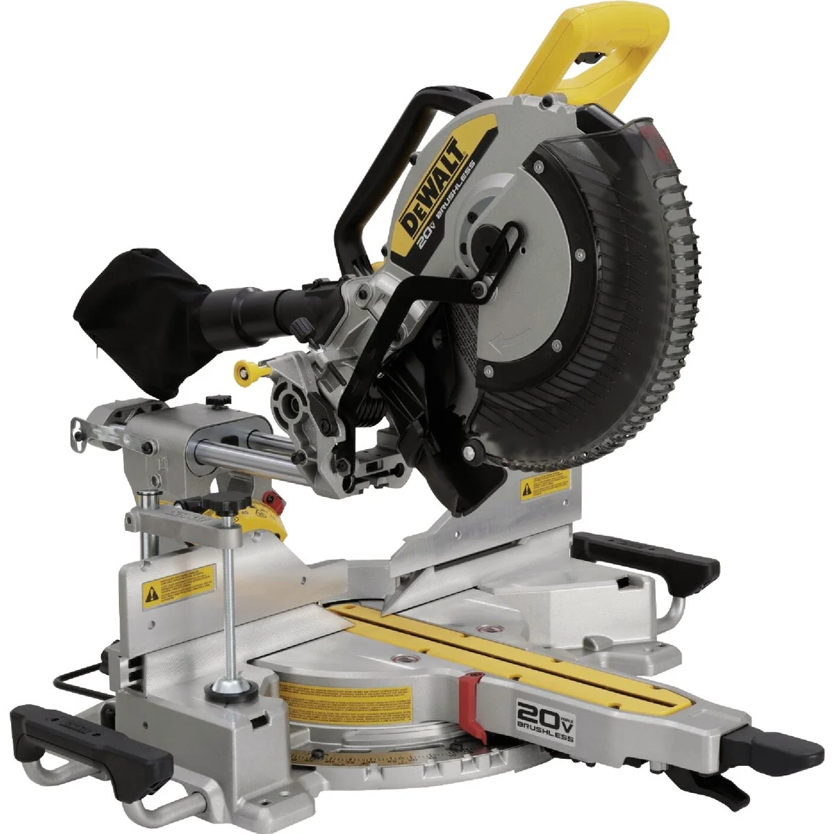 Reliable DEWALT 20V MAX XR 12 In. Double Bevel Sliding Miter Saw Tool Only Modern