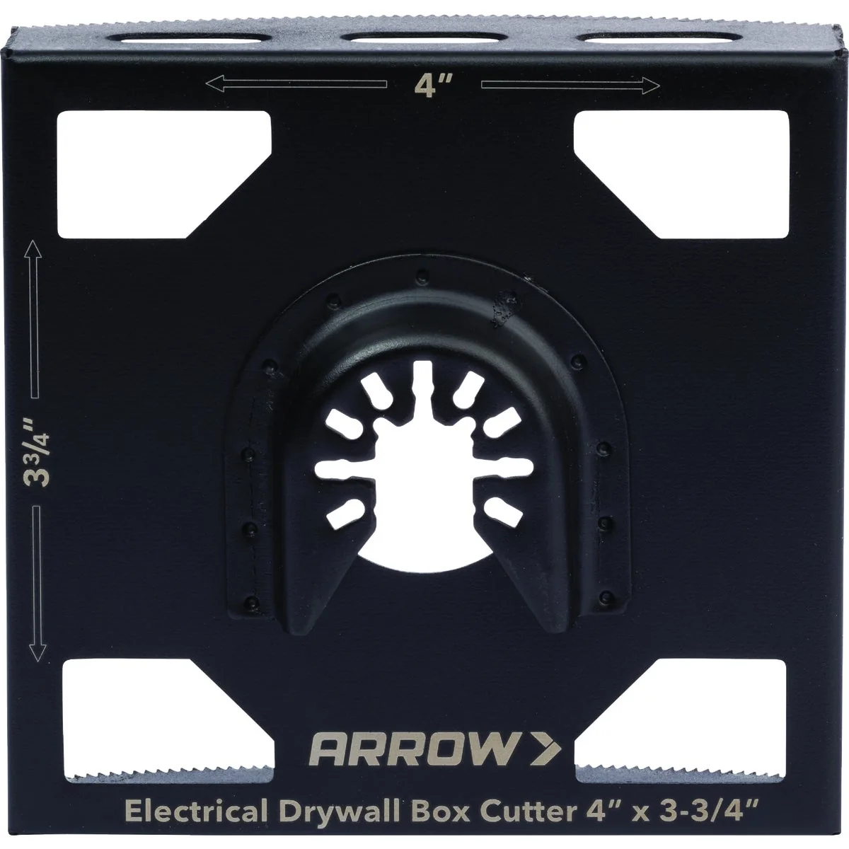 Minimalist Arrow 4 In. x 3-3 4 In. Double Gang Box Cutter Sustainable