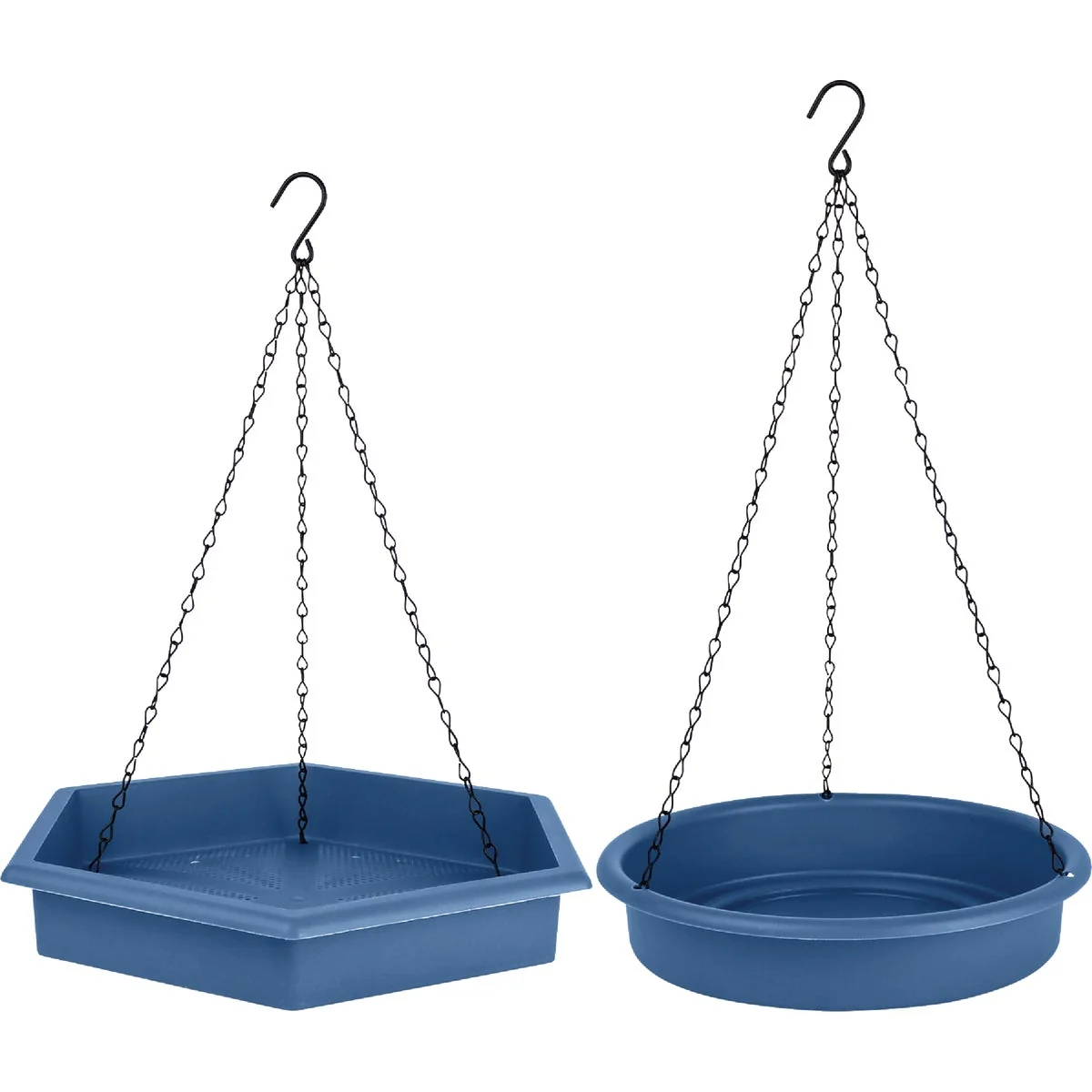 High-End EcoCycle Combo Cafe 2-In-1 Recycled Bird Feeder Bird Bath First-Class