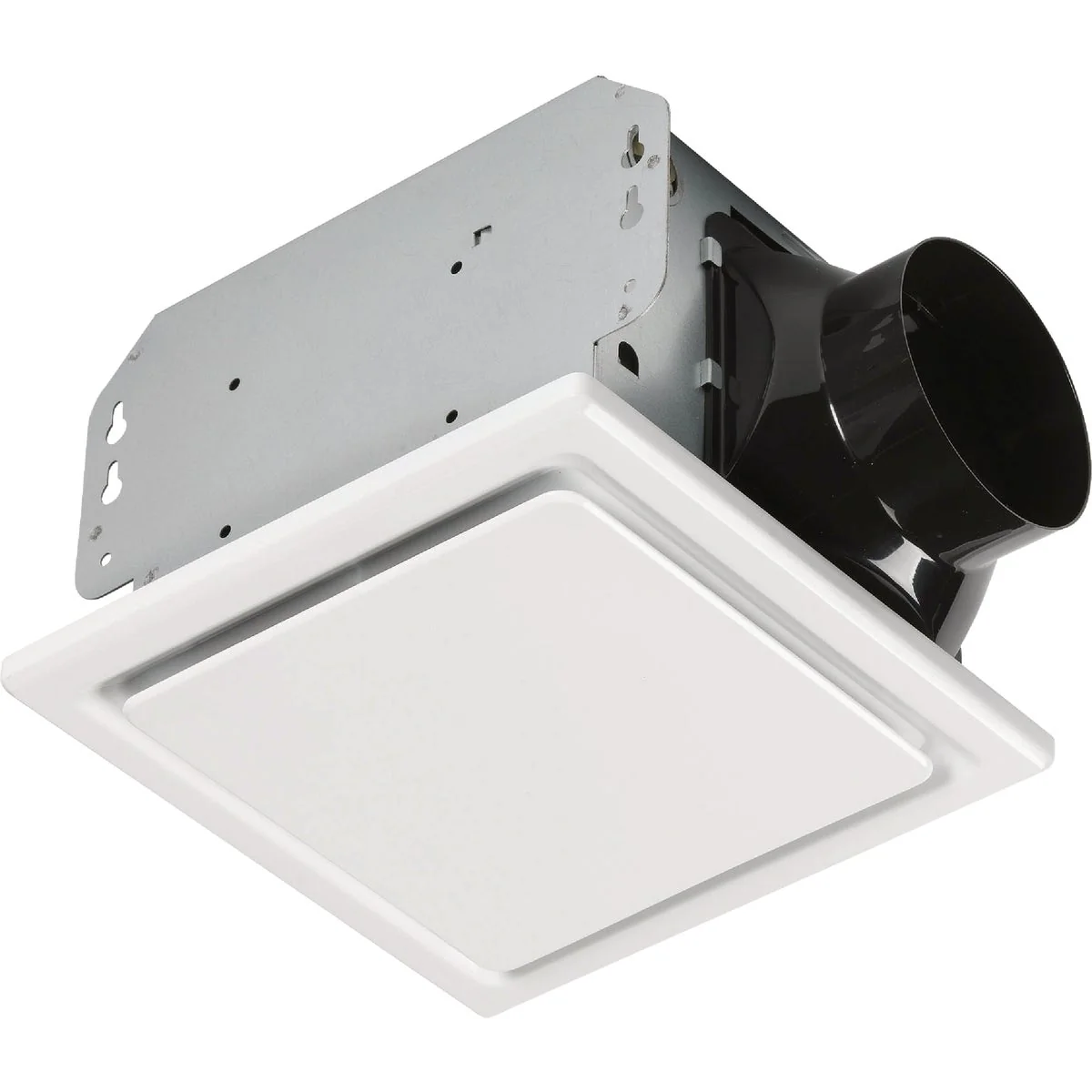 Healthy Homewerks 80 CFM 1.5 Sone Ceiling No Cut Installation Bathroom Exhaust Fan Expertly Made