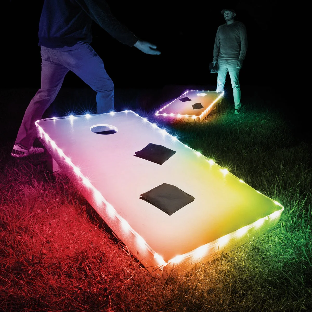 Relaxed Toss Brightz Color Select LED Light Kit for Cornhole Boards Trusted