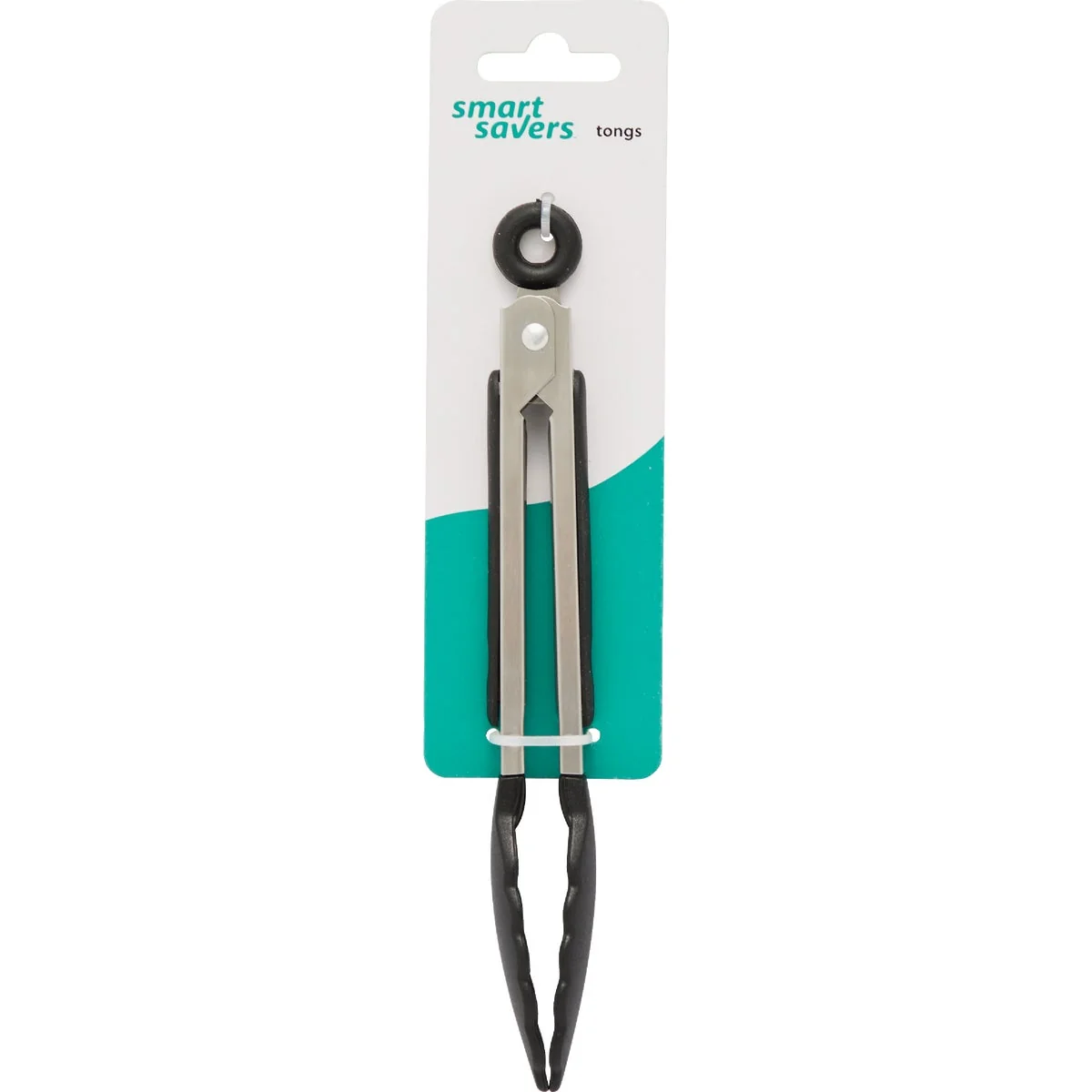 First-Class Smart Savers 8 In. Silicone Locking Tongs Pure