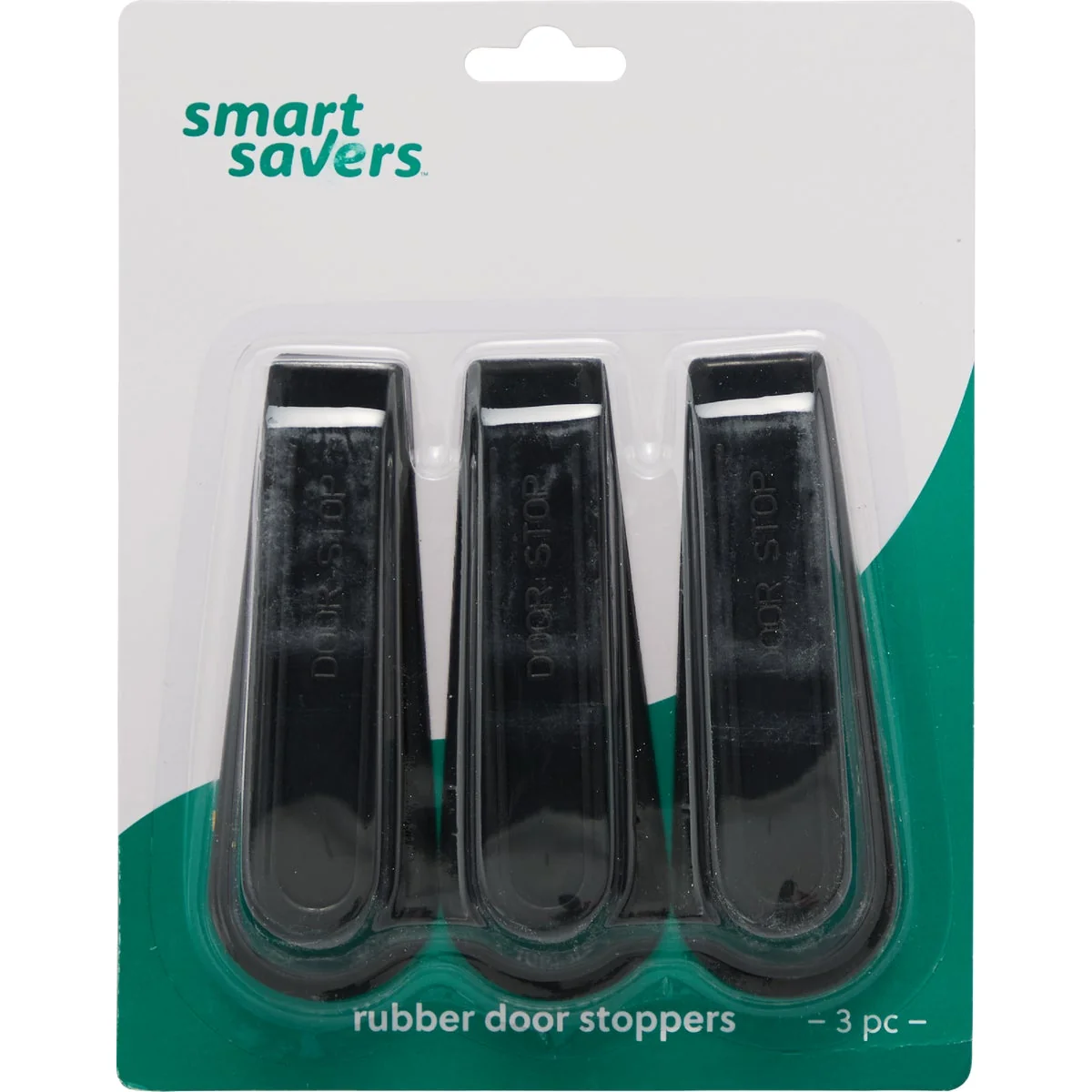 Luxury Smart Savers Rubber Door Stopper 3 Pk. Elegant