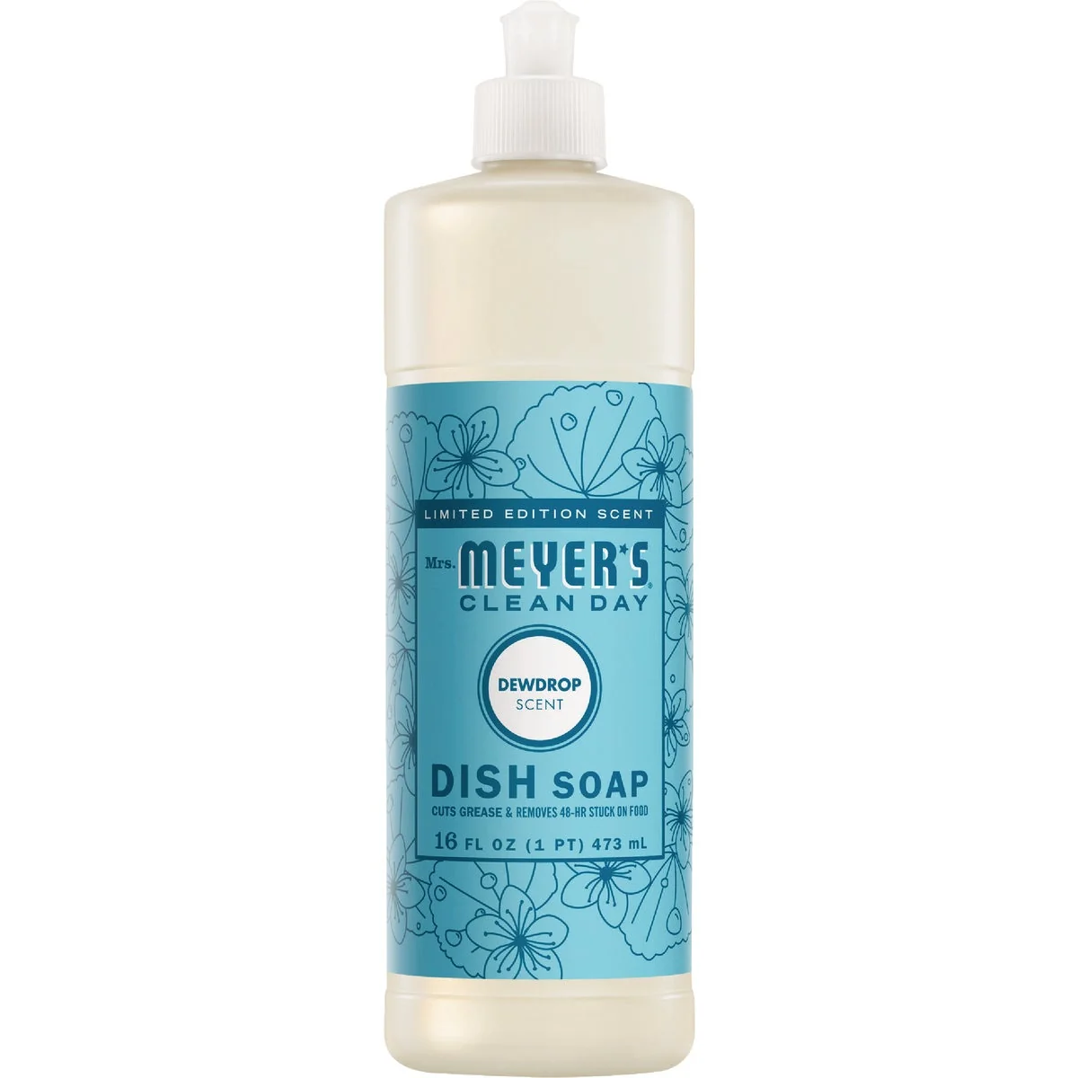 Relaxed Mrs. Meyer's Clean Day 12-1 2 Oz. Dew Drop Liquid Dish Soap Solid