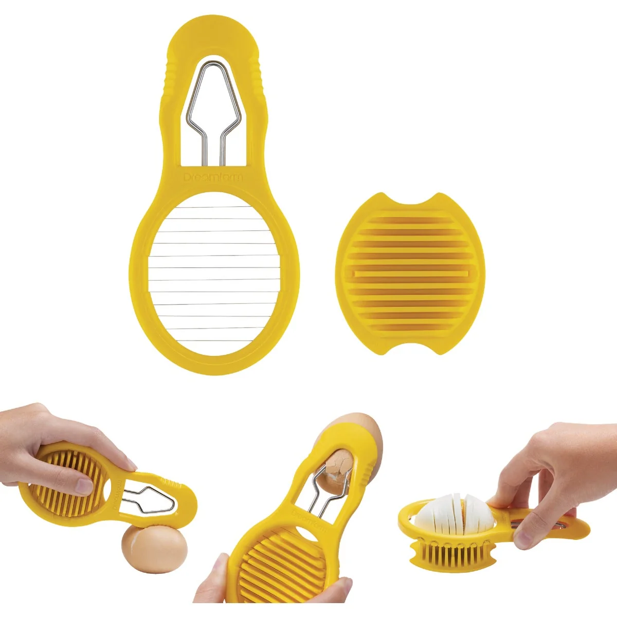 Reusable Dreamfarm Eggler Egg Peeler Refined