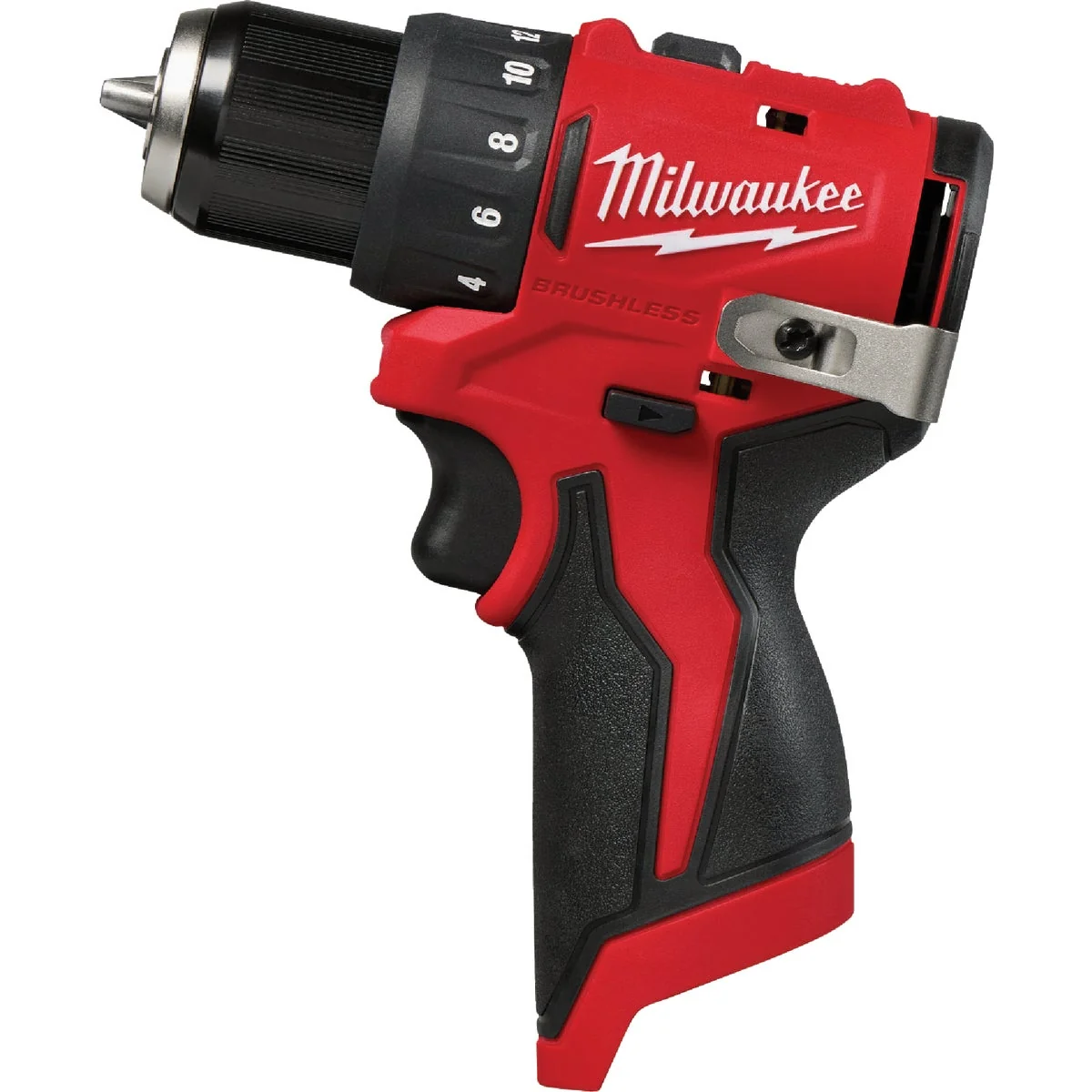 Green Milwaukee M12 Brushless 3 8 In. Subcompact Cordless Impact Drill Driver Tool Only Prestigious