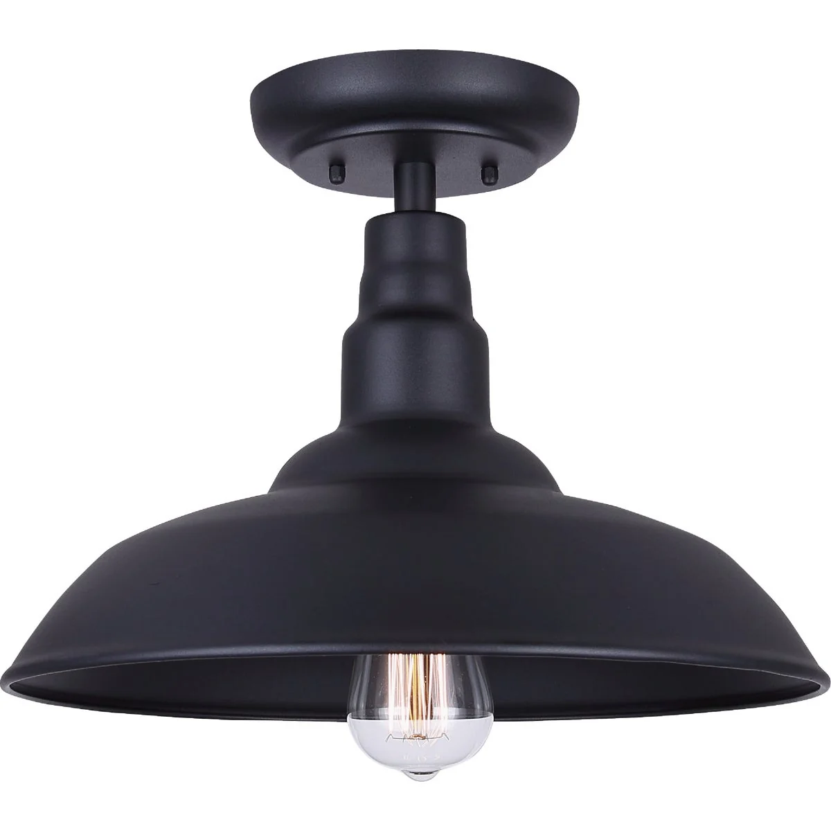 High-End Canarm Valec Type A 100W Black Outdoor Ceiling Light Fixture Premium