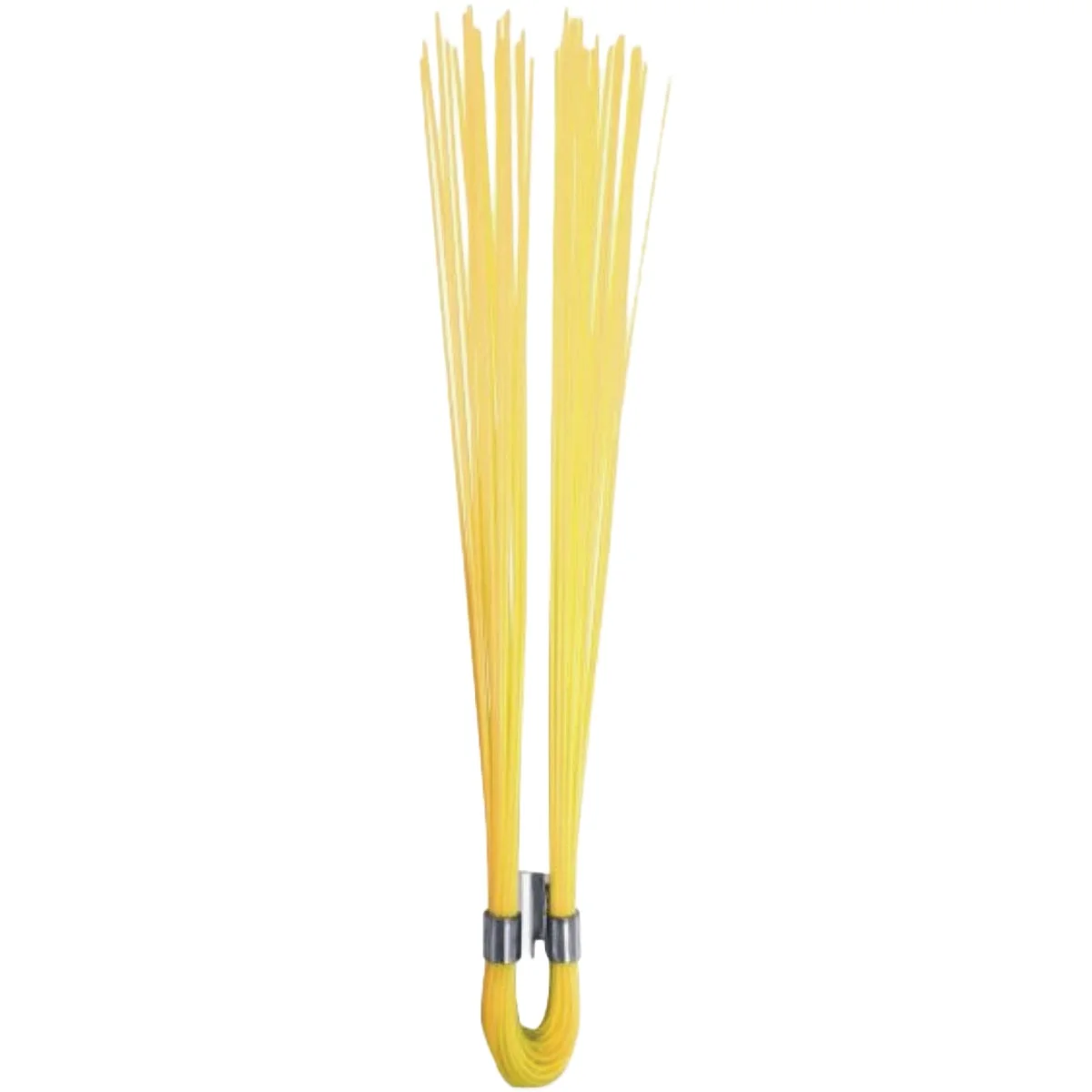 Fine Site Pro Salamander 6 In. Dual-Crimp Stake Wisker Marker Yellow Solid