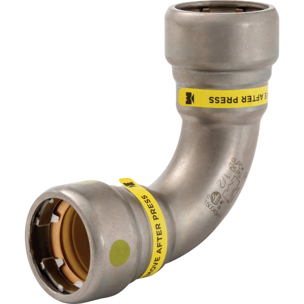 Reusable Streamline 1 2 In. P X P LR Carbon Steel 90 Deg Elbow Green