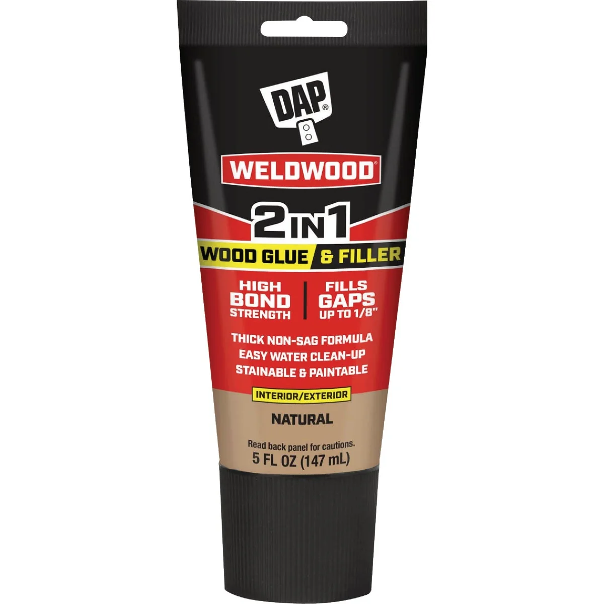 Clean DAP Weldwood 5 Oz. 2-in-1 Wood Glue Filler Carefully Designed